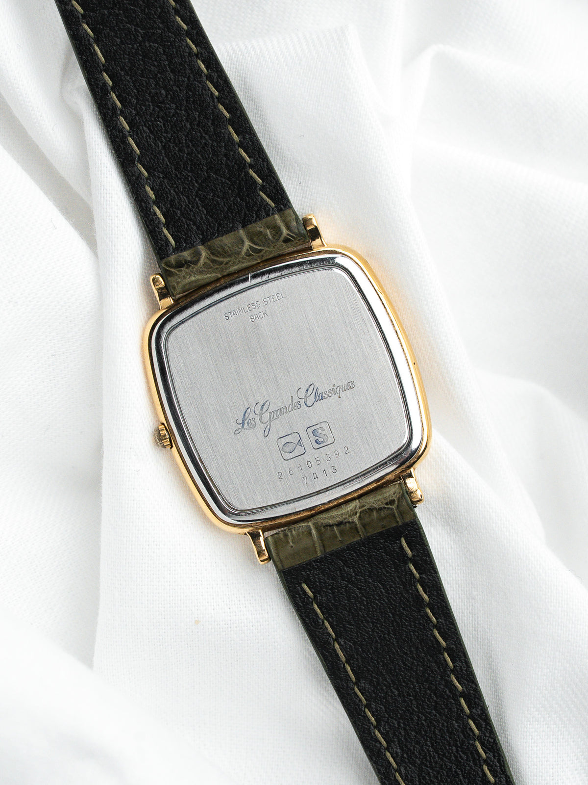 Fondello inciso - Orologio Longines 7413 Vintage - Atelier Victor