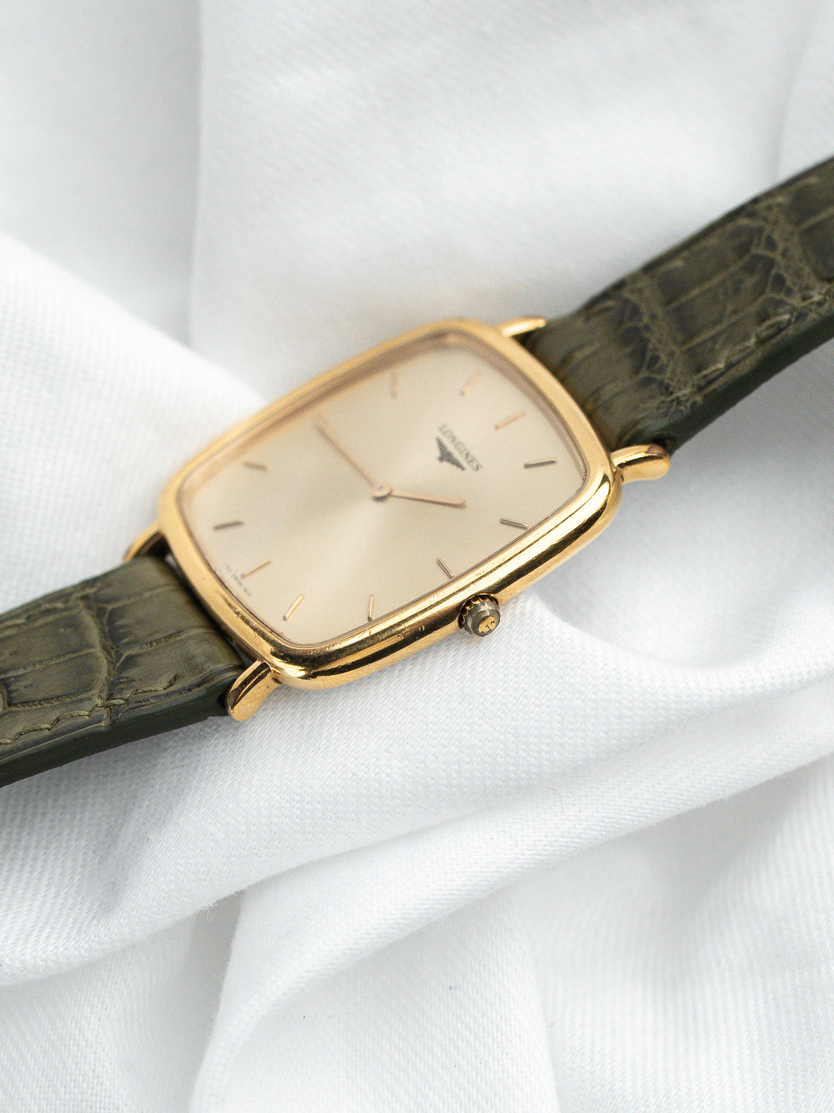 Profilo della cassa cuscino - Orologio Longines 7413 Vintage - Atelier Victor