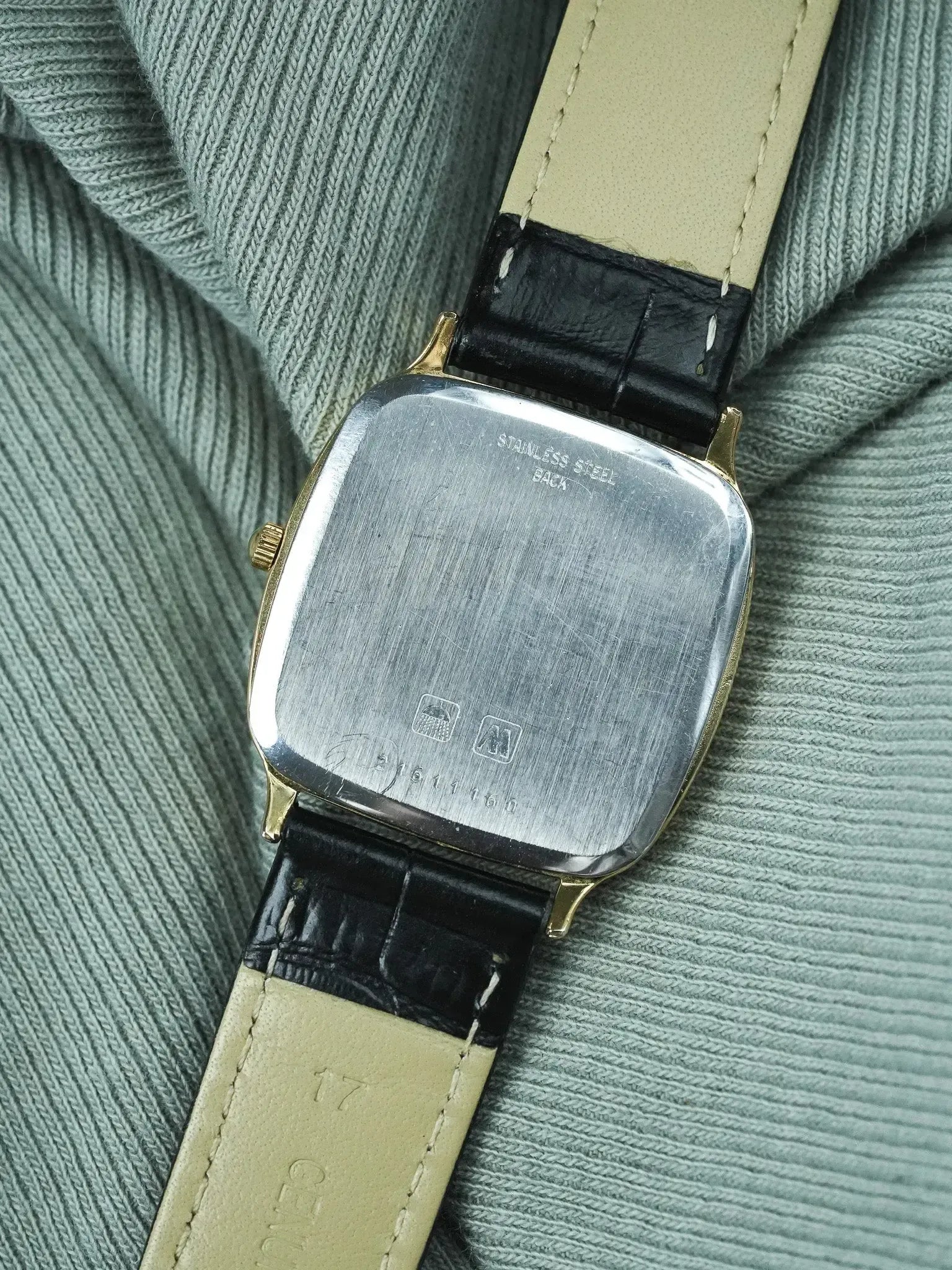 Montre Longines Vintage (1980s) - TV plaqué or Cadran clous de paris - Atelier Victor