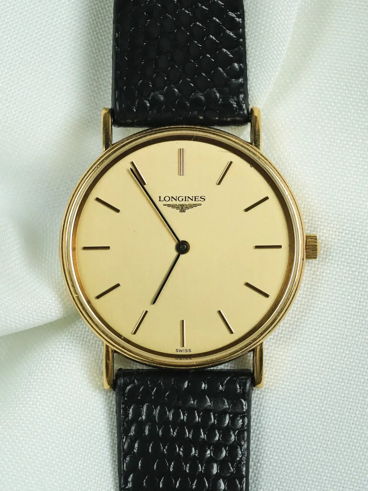 Longines Vintage - Gold-Plated Dress Watch (1980s) - Atelier Victor