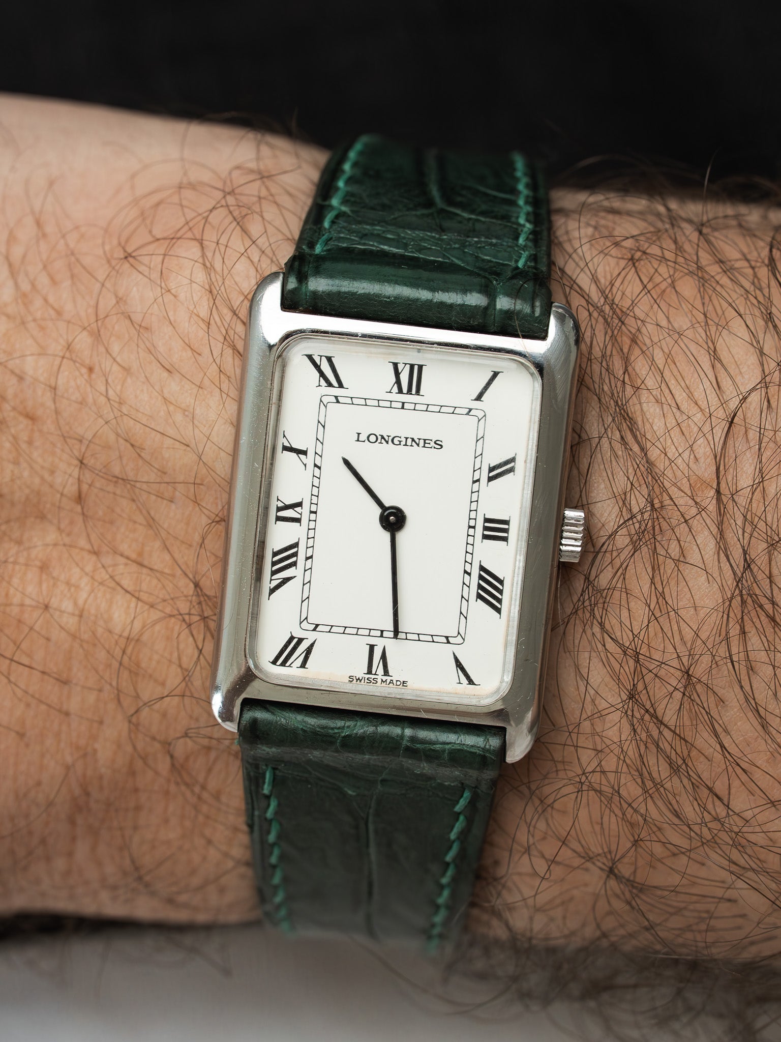 Used Longines Tank 806.5038.4 Watch | Vintage 1975