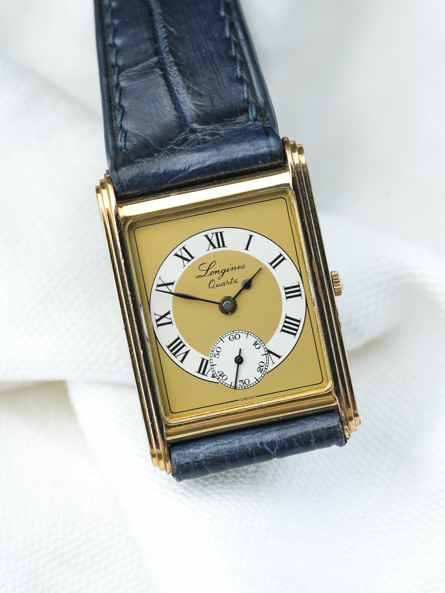 Vintage Seiko Baignoire Watch - Pre-owned Leather | Vintage 2005