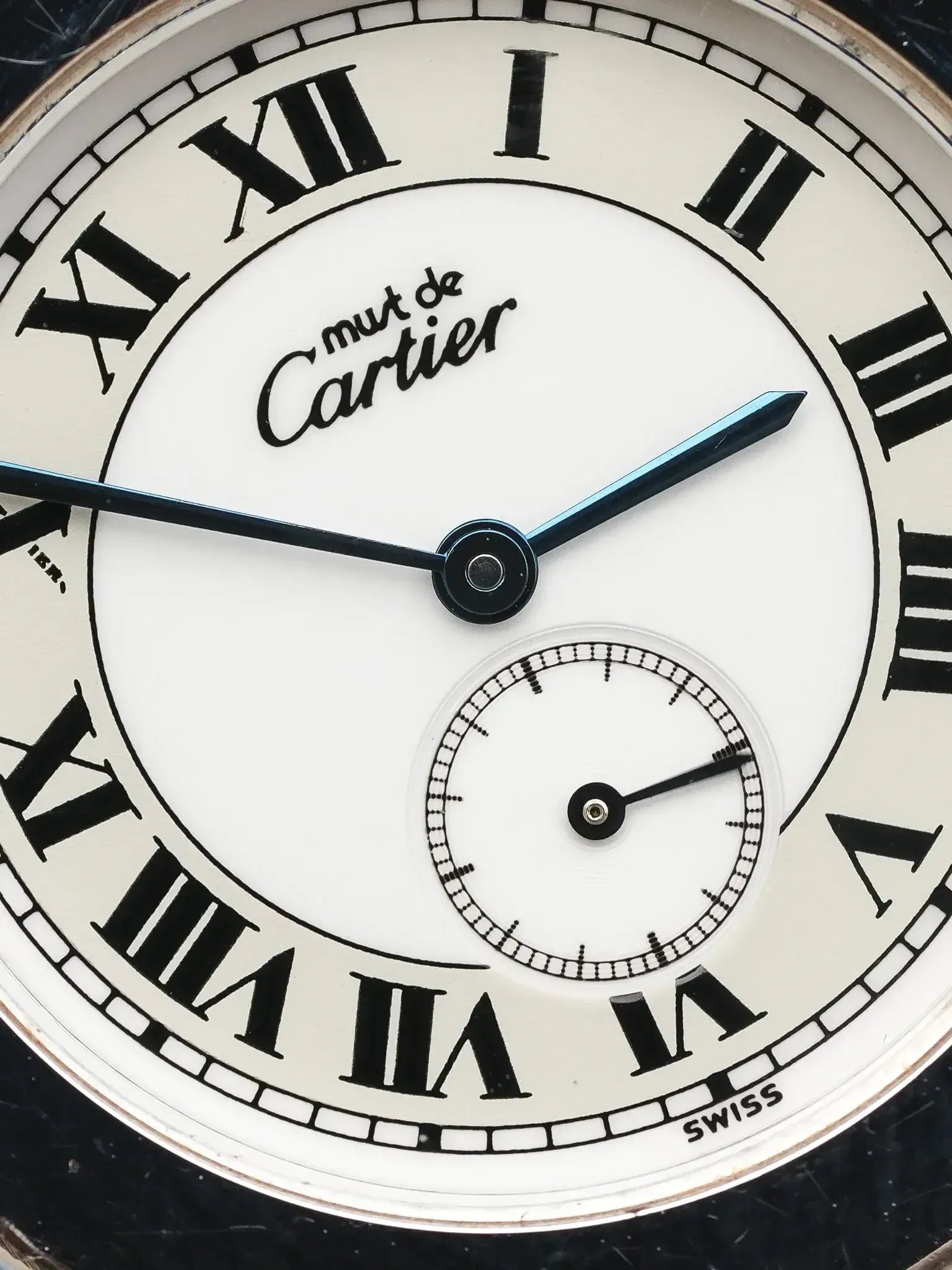 Montre Must de Cartier Ronde Argent Massif 1815 (Années 2000) - Atelier Victor