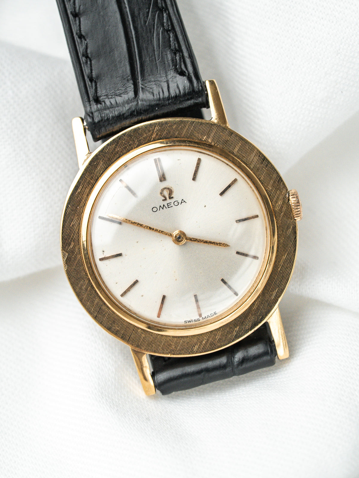 Fond de boîtier acier - Montre Omega 111.003 Plaqué Or Vintage - Atelier Victor