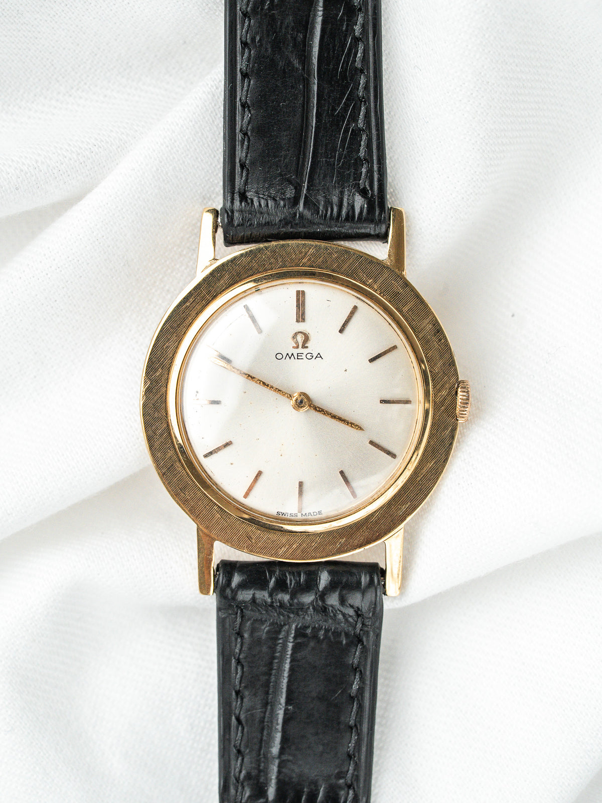 Montre complète à plat - Montre Omega 111.003 Plaqué Or Vintage - Atelier Victor