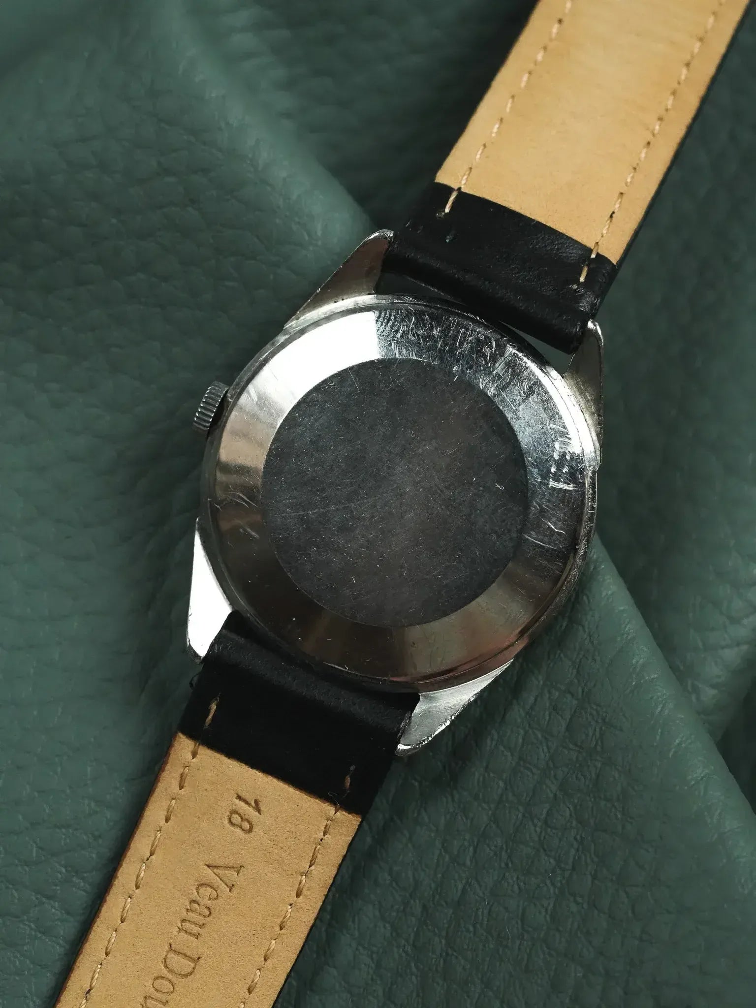 Montre Omega 2910-5 Vintage - 34mm Acier Patine (1958) - Atelier Victor