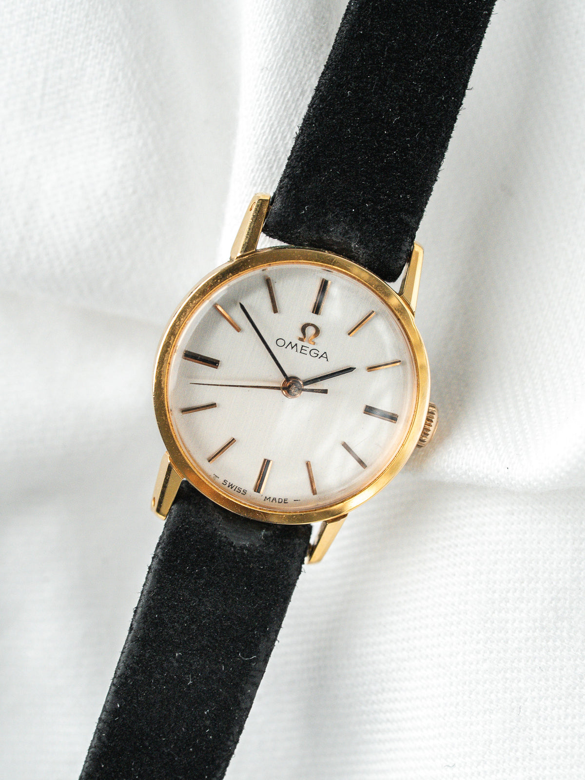 Профиль корпуса толщиной 7,3 мм - часы Omega De Ville 541.003 Vintage - Atelier Victor