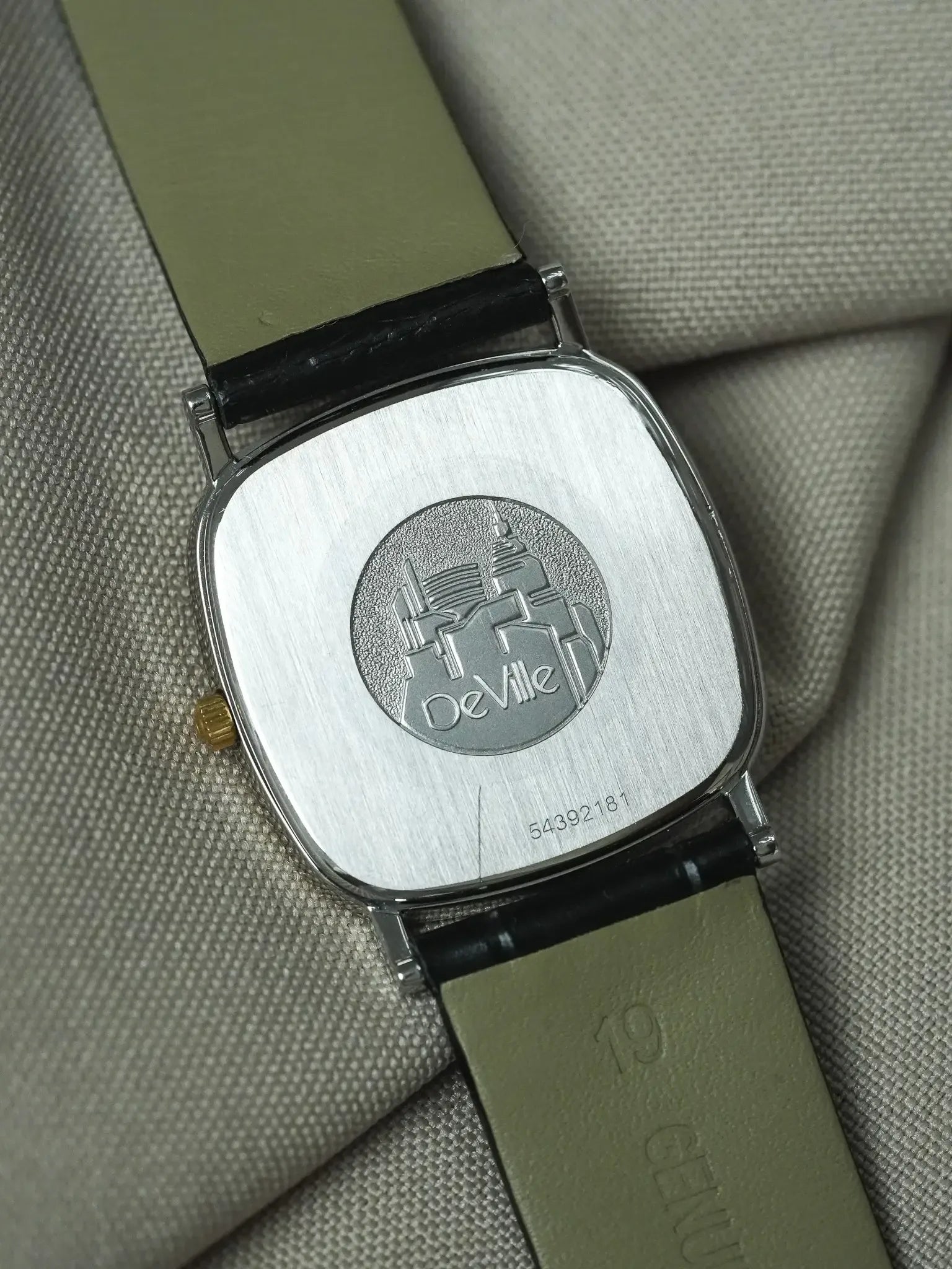 Vintage Omega De Ville Watch (1993) – Diamonds & Ultra-Thin