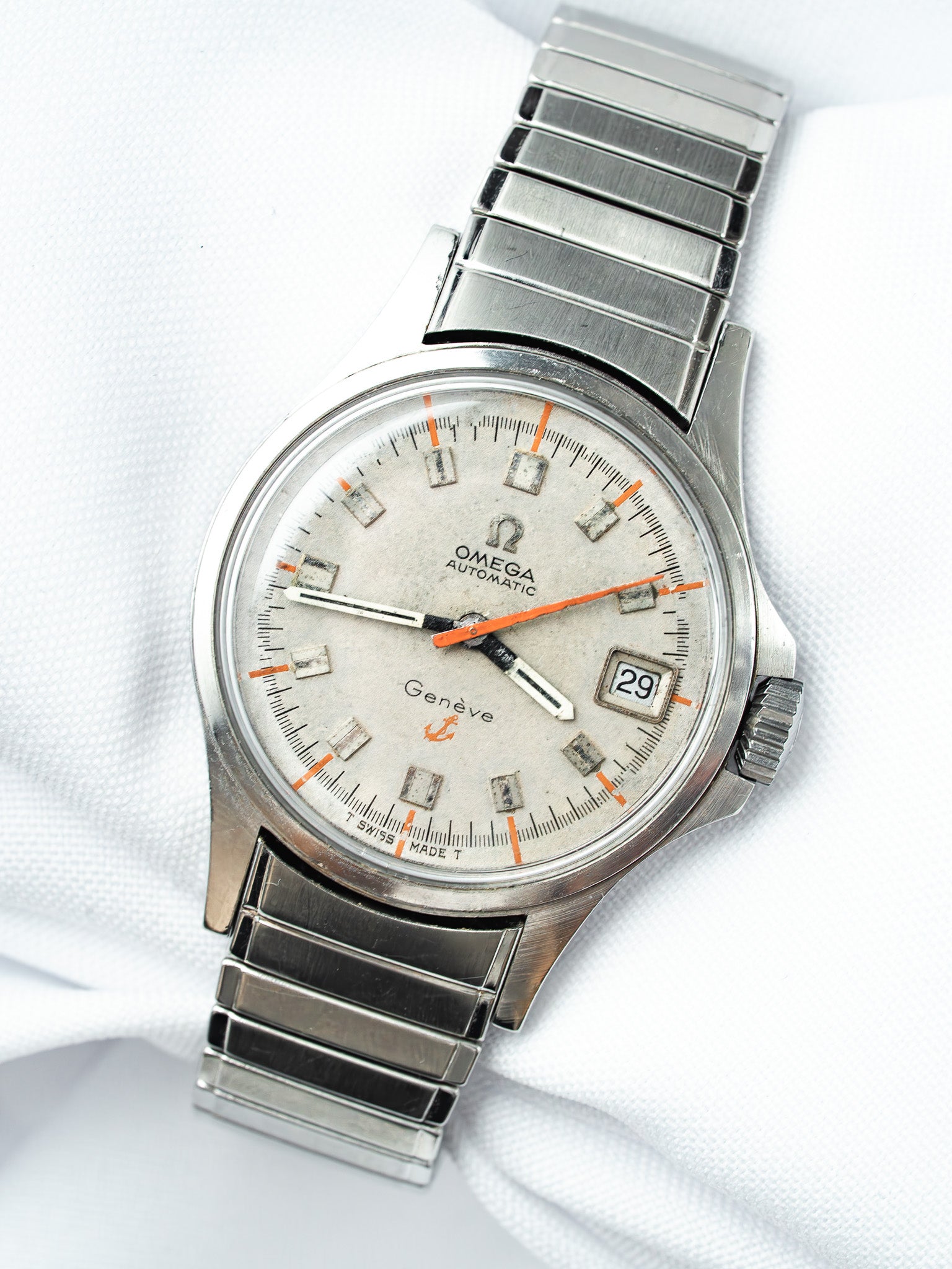 Omega Genève Admiralty 166.038 Vintage - 35mm Stainless Steel