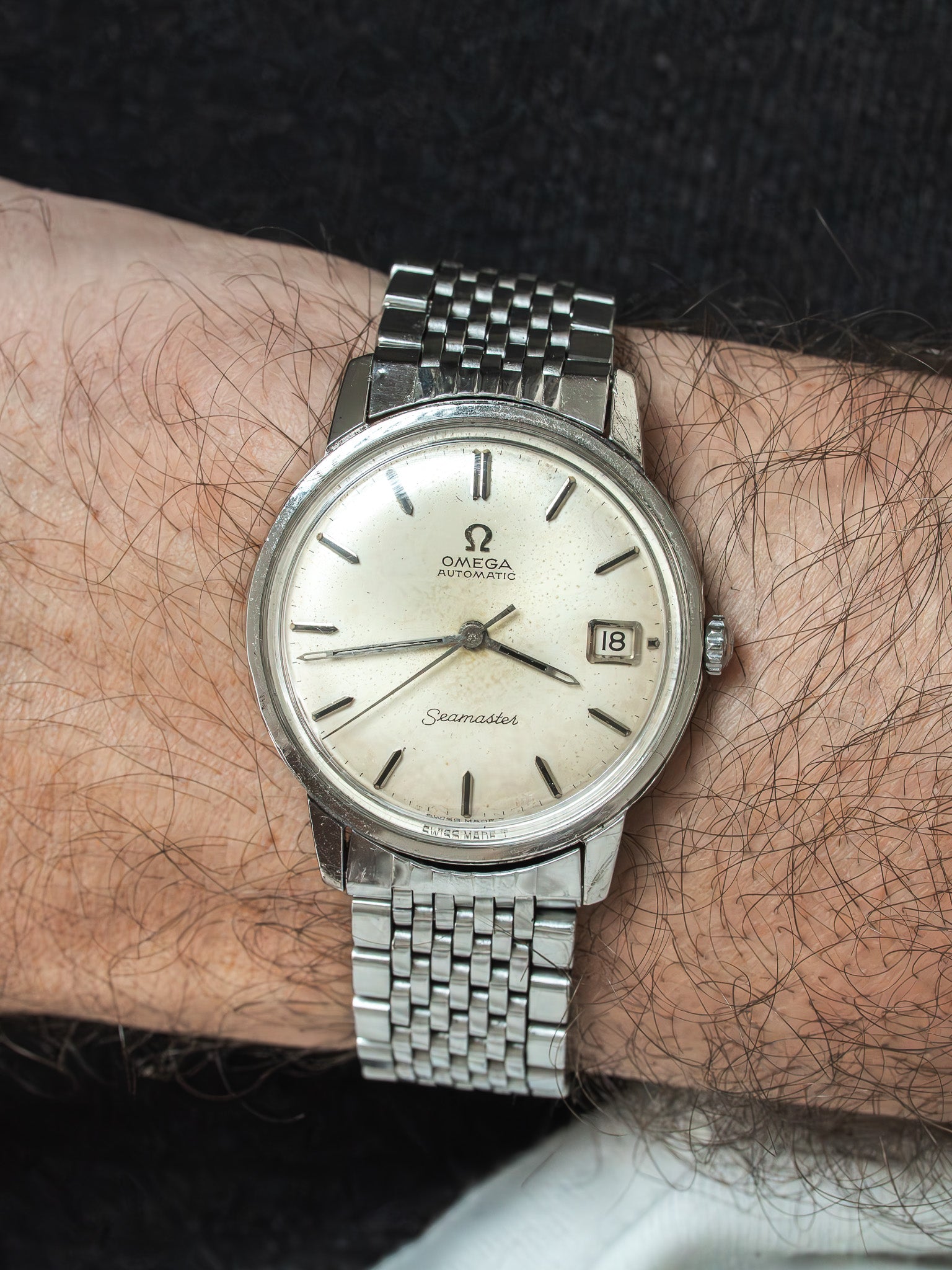 Omega手表 Seamaster 166.002 复古 - 34.5毫米 自动上链 日期（1966年） 