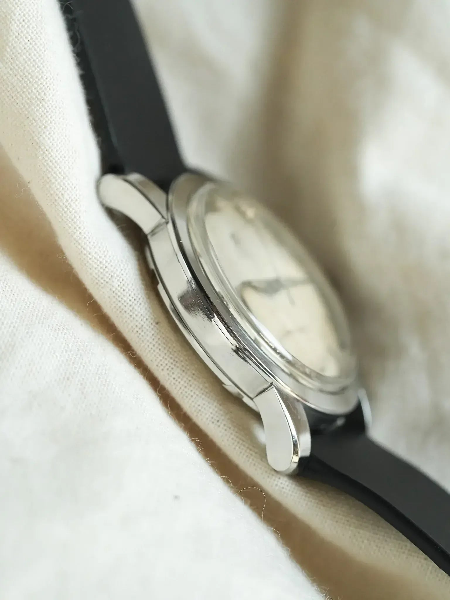 Montre Omega Seamaster 2577-6 SC Vintage - 34mm Acier Patine (1952) - Atelier Victor
