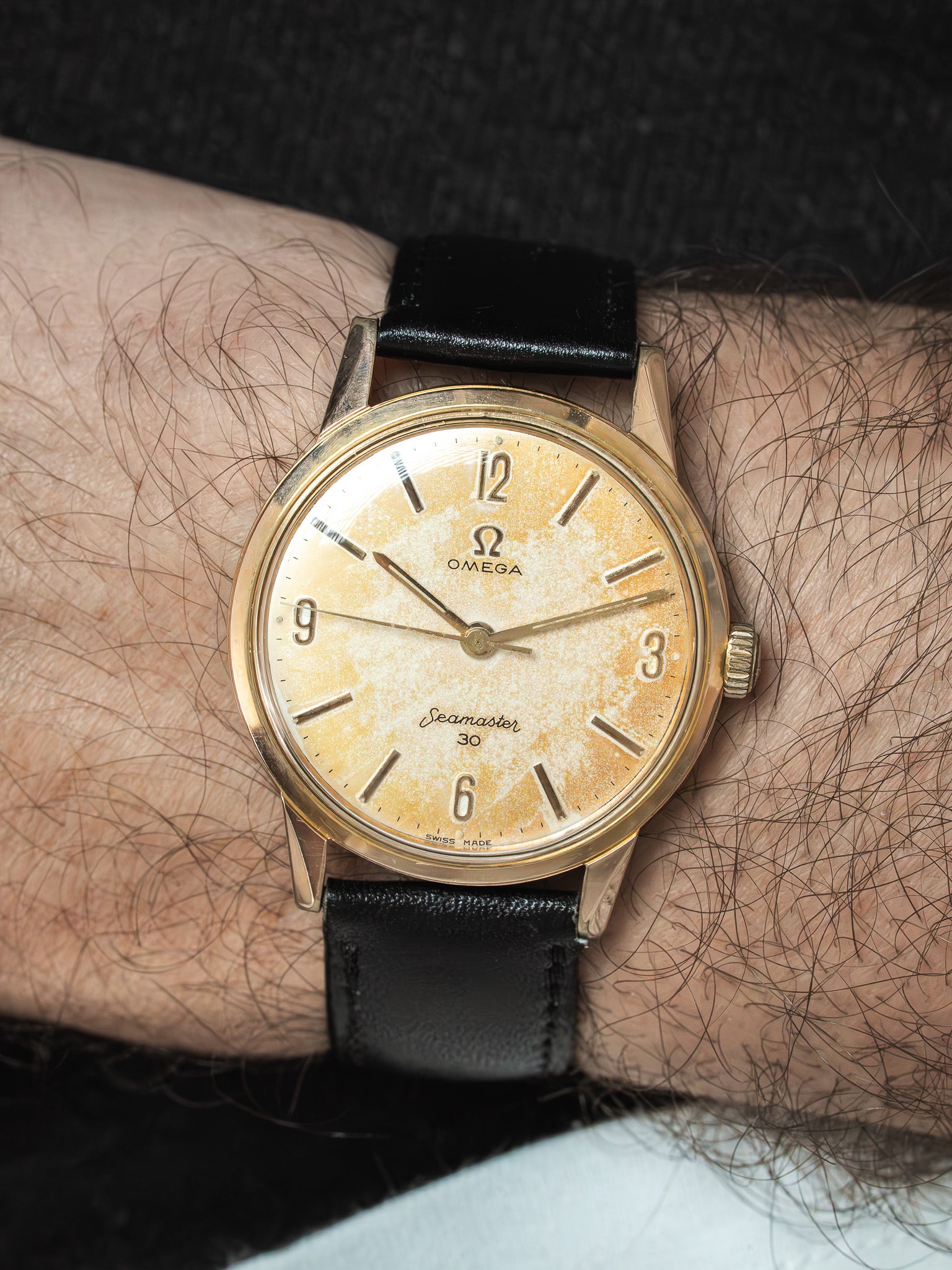 Omega Seamaster 30 复古 135.003-62-SC - 34.5mm 热带镀金（1962） 
