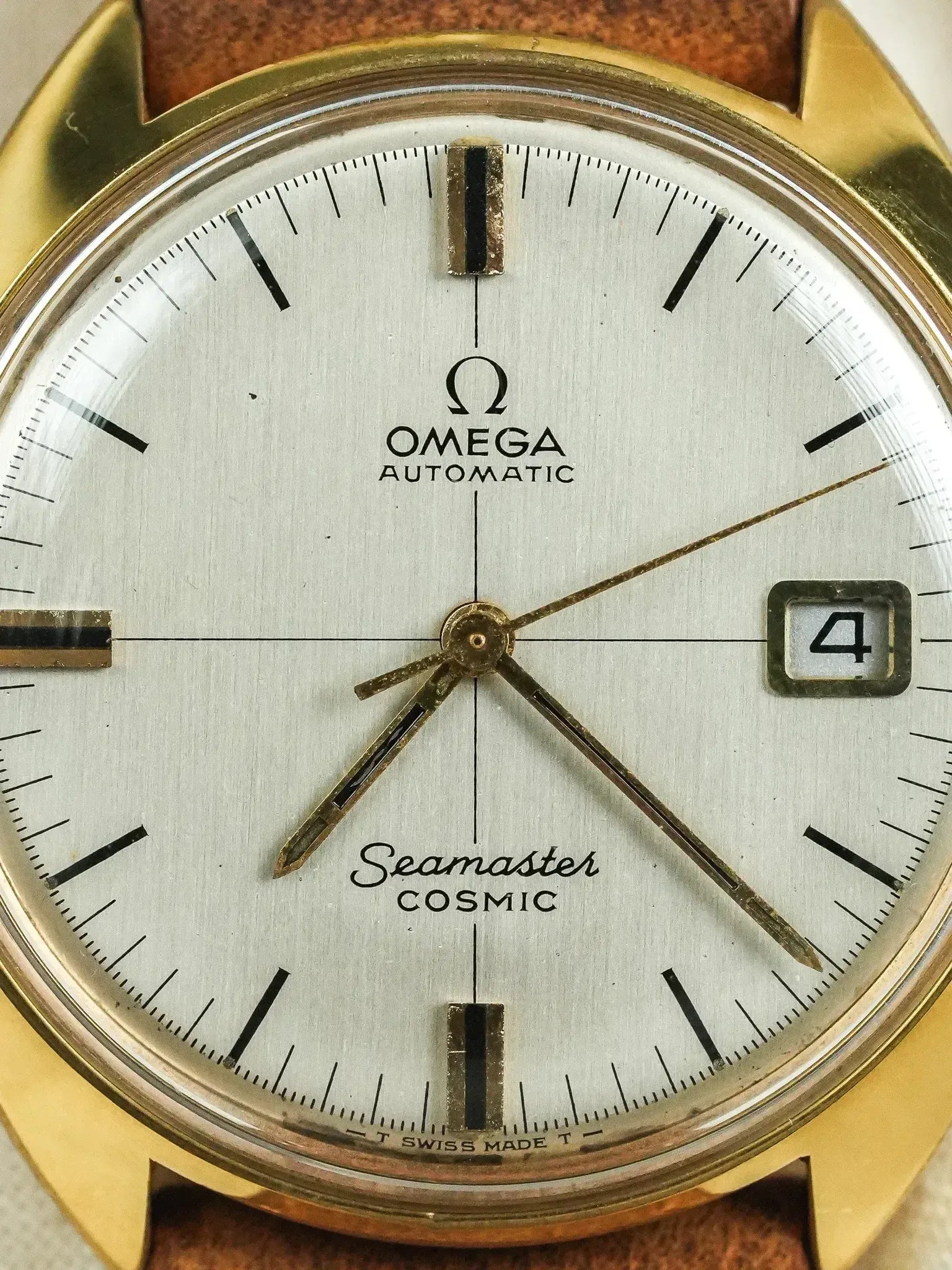 Montre Omega Seamaster Cosmic 166.026 Vintage - 35mm Plaqué Or (1970s) - Atelier Victor