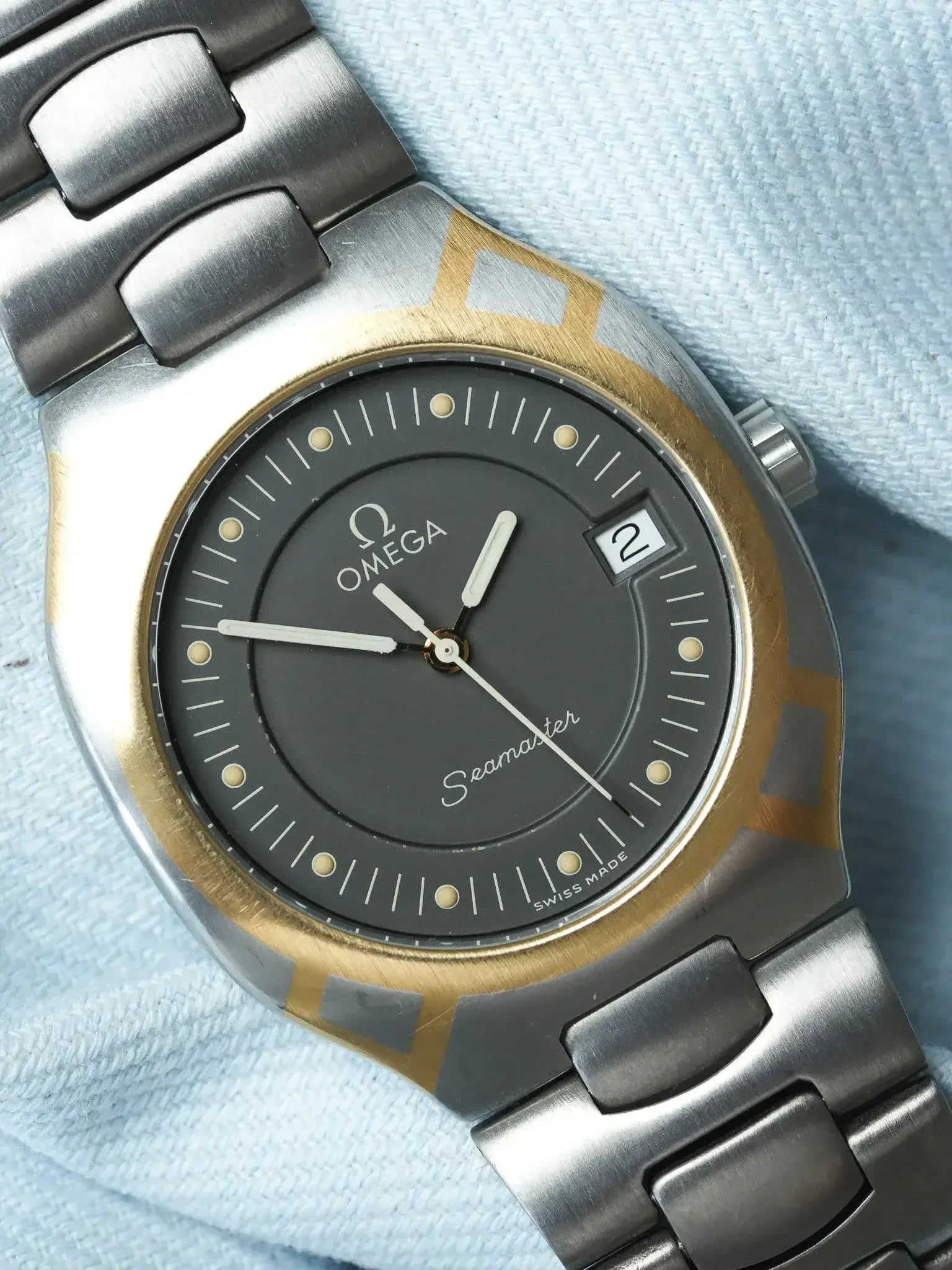 Omega - Seamaster Polaris Titanium Or 18k - 1986 - Atelier Victor