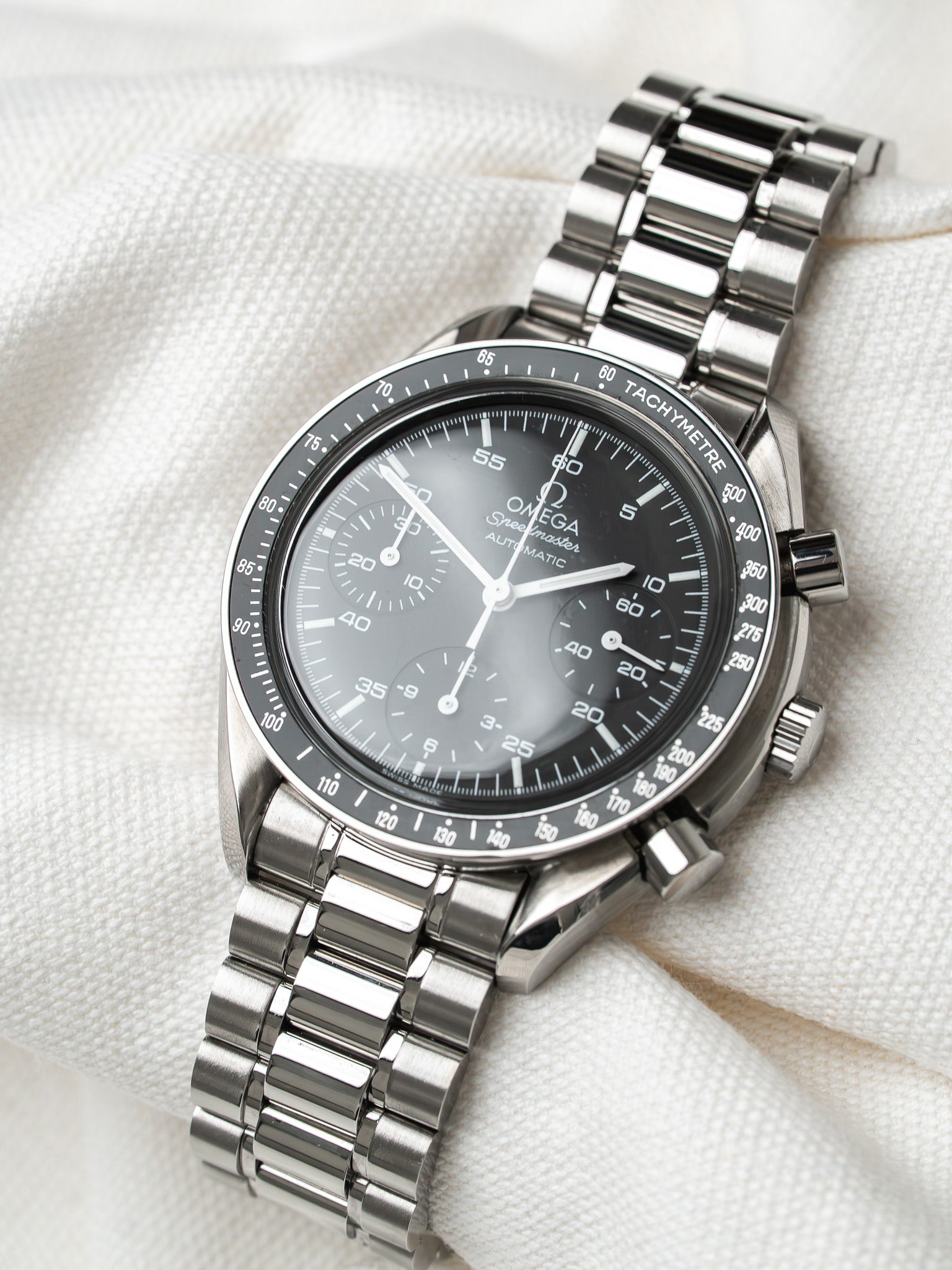 Montre Omega Speedmaster Reduced 3510.50 Vintage - 39mm Acier (1998) - Atelier Victor