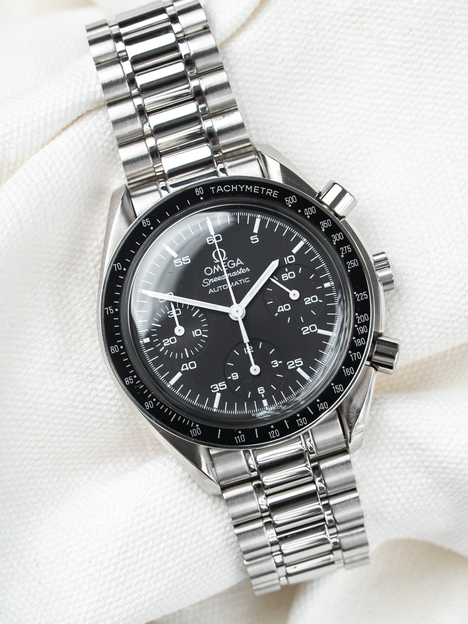 Montre Omega Speedmaster Reduced 3510.50 Vintage - 39mm Acier (1998) - Atelier Victor
