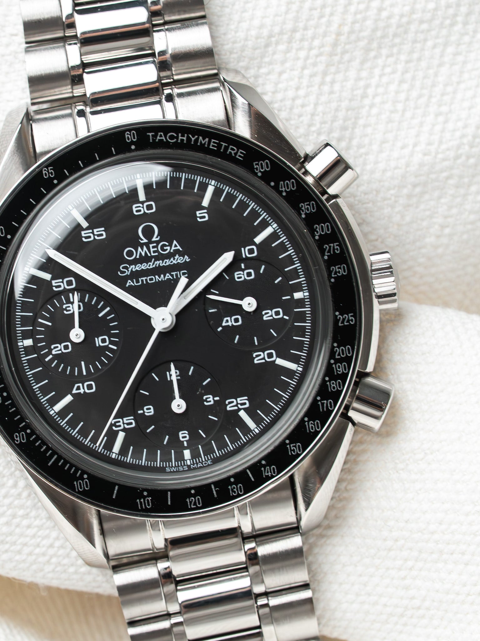 Montre Omega Speedmaster Reduced 3510.50 Vintage - 39mm Acier (1998) - Atelier Victor