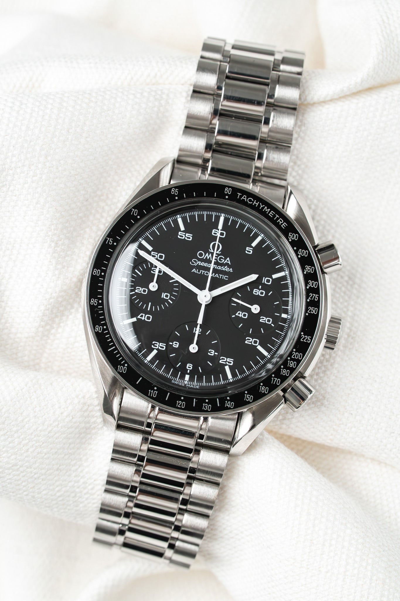 Montre Omega Speedmaster Reduced 3510.50 Vintage - 39mm Acier (1998) - Atelier Victor