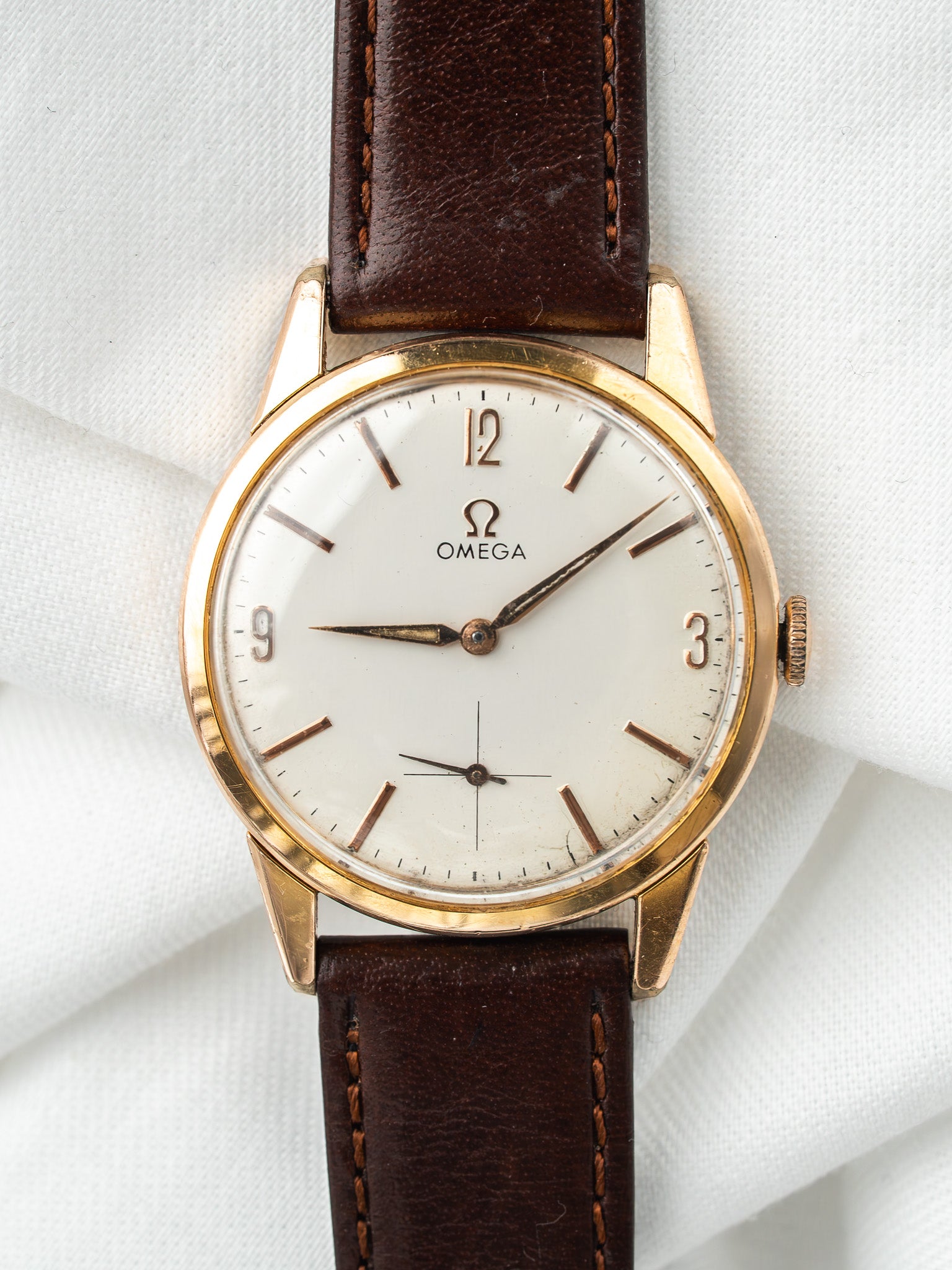 Montre Omega Vintage 14391-62 — Plaqué Or Petite Seconde (1961)