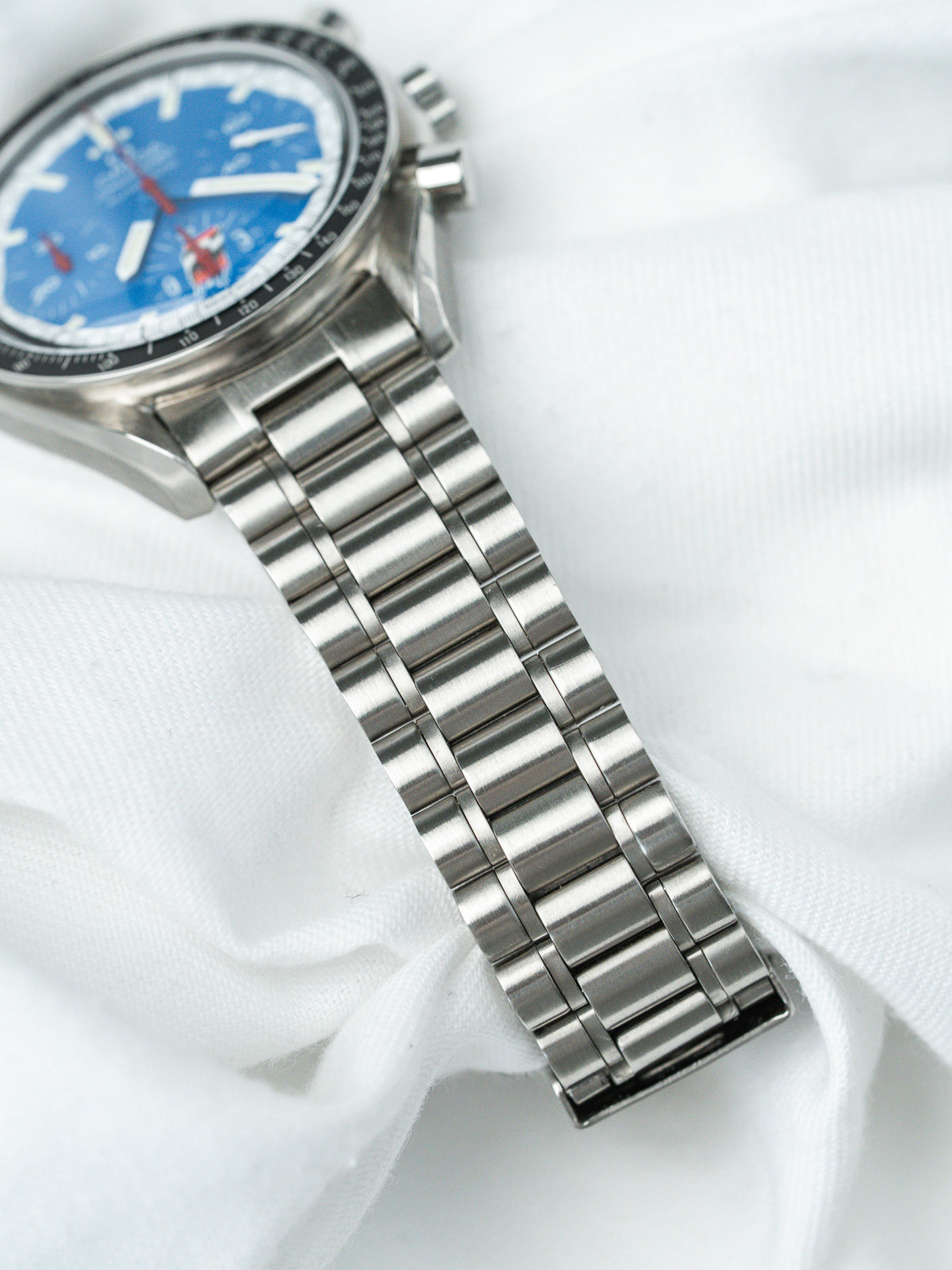Bracelet acier Omega - Montre Omega Speedmaster Reduced 3510.80 - Atelier Victor