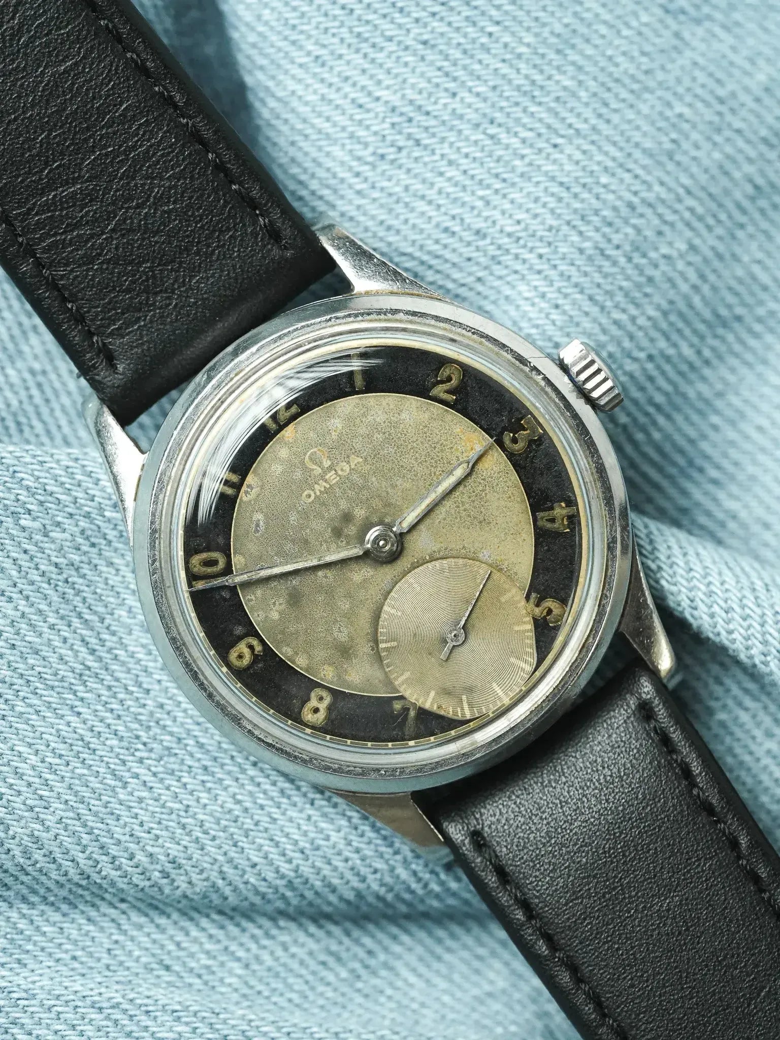 Montre Omega Vintage - Tuxedo 30T2 Patine (1947) - Atelier Victor