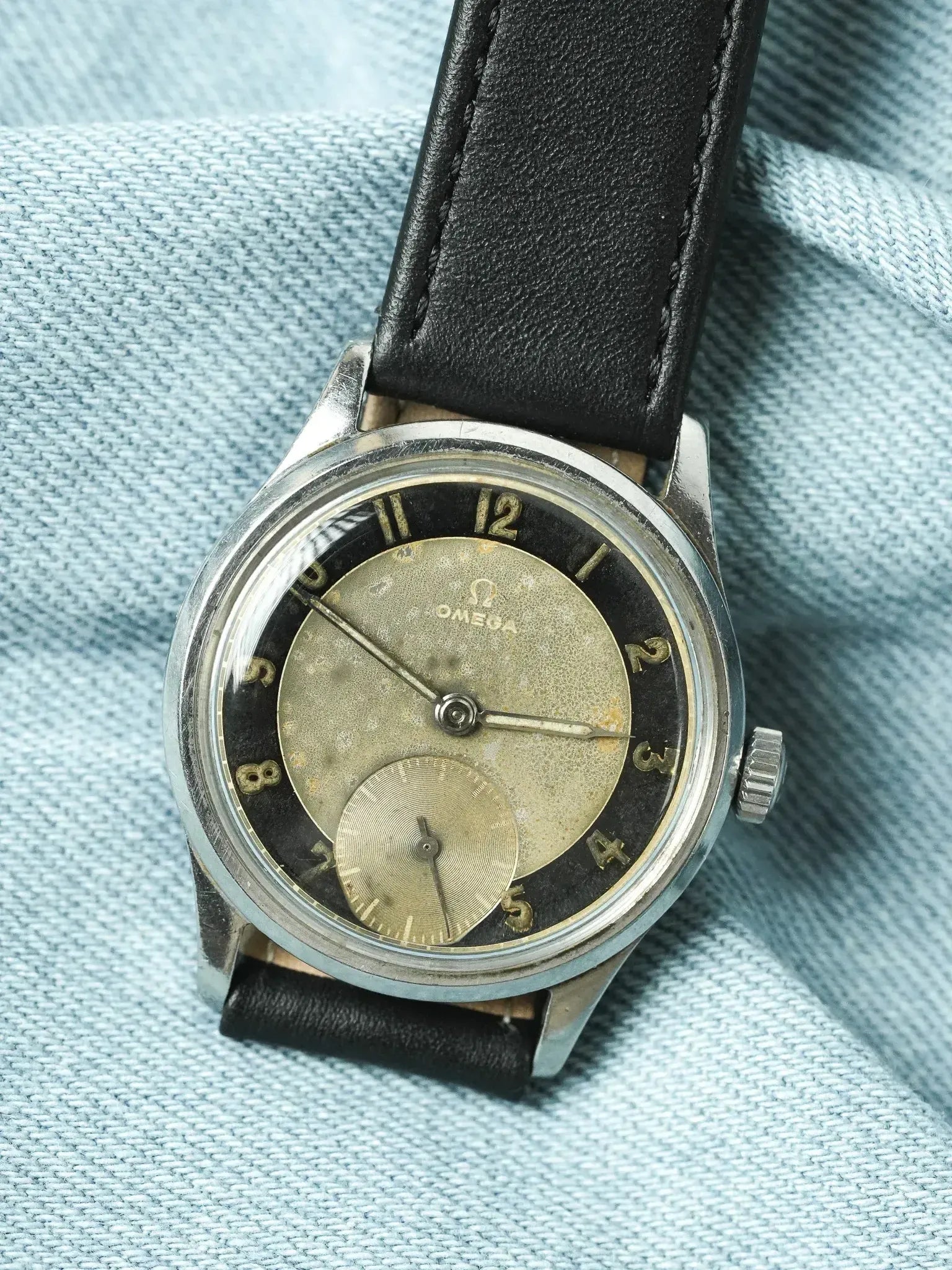Montre Omega Vintage - Tuxedo 30T2 Patine (1947) - Atelier Victor