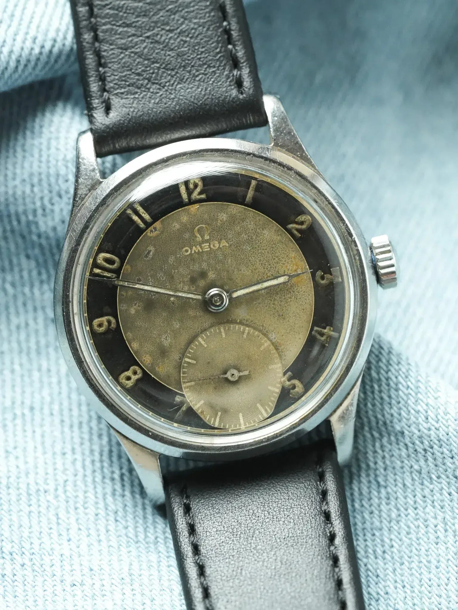 Montre Omega Vintage - Tuxedo 30T2 Patine (1947) - Atelier Victor