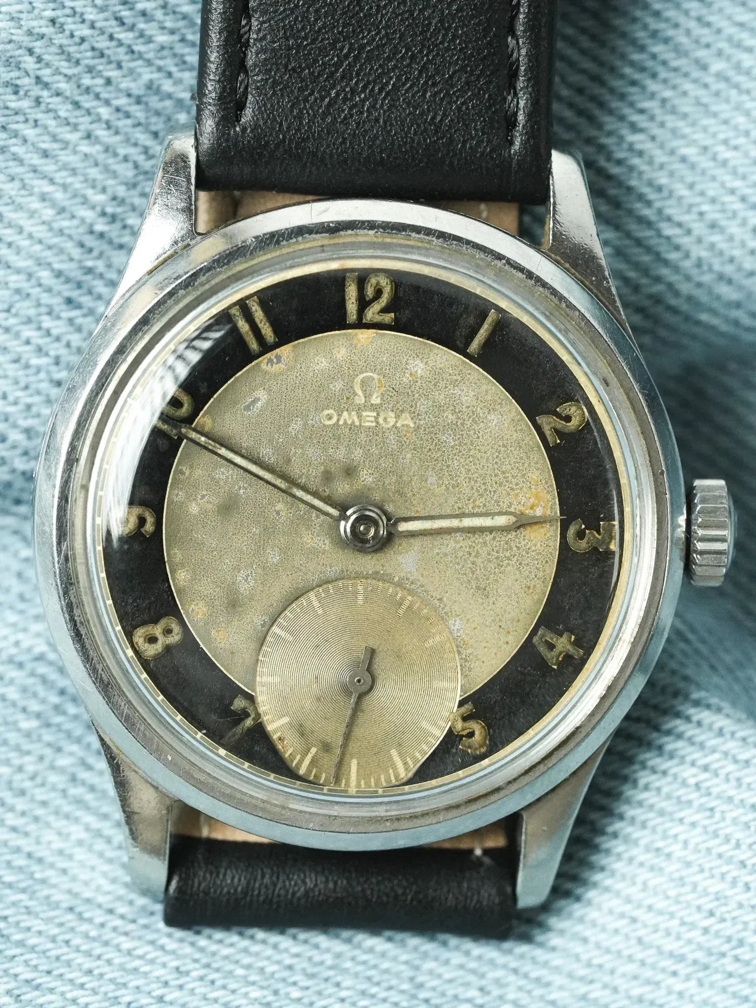 Montre Omega Vintage - Tuxedo 30T2 Patine (1947) - Atelier Victor