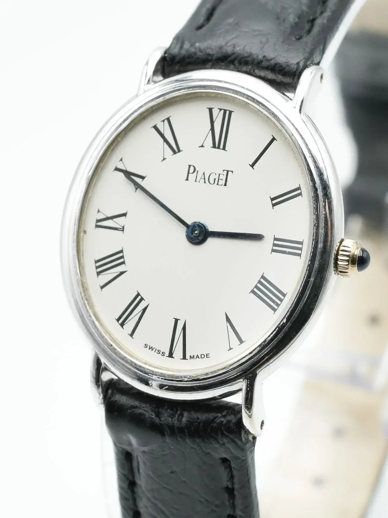 Piaget - 9822 Peite Ellipse Or blanc 18K - 1980s - Atelier Victor