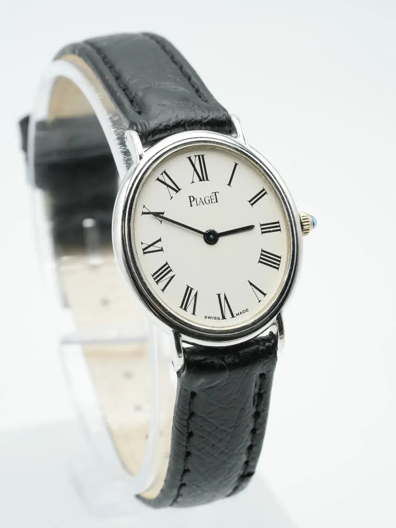 Piaget - 9822 Peite Ellipse Or blanc 18K - 1980s - Atelier Victor