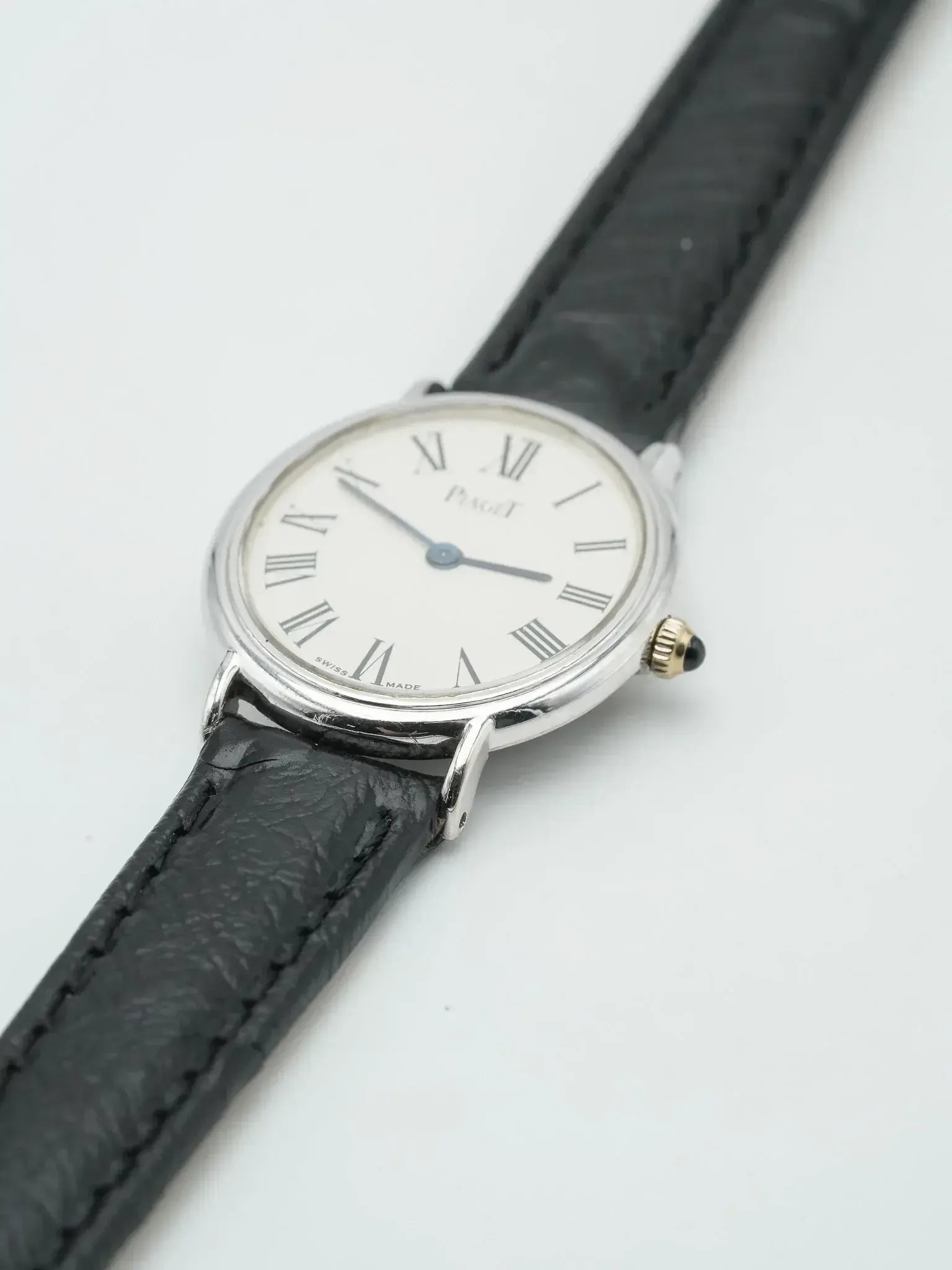 Piaget - 9822 Peite Ellipse Or blanc 18K - 1980s - Atelier Victor
