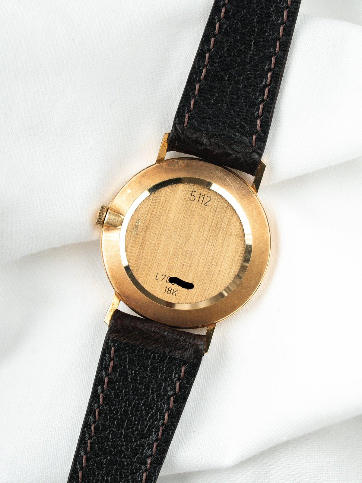 Agujas doradas y centro de la esfera - Reloj Rolex Cellini 5112 Oro amarillo 18k - Atelier Victor