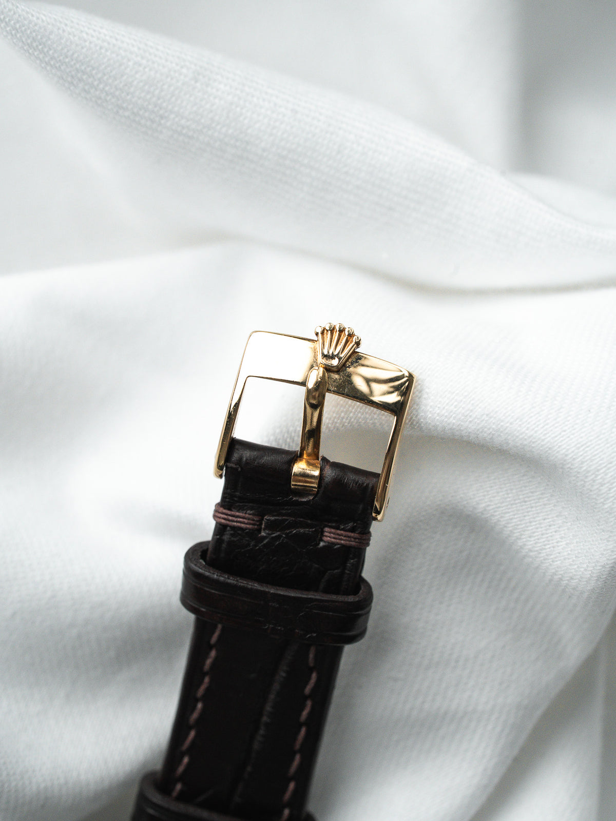 Caja redonda de oro amarillo de 18 quilates - Reloj Rolex Cellini 5112 Oro amarillo 18k - Atelier Victor