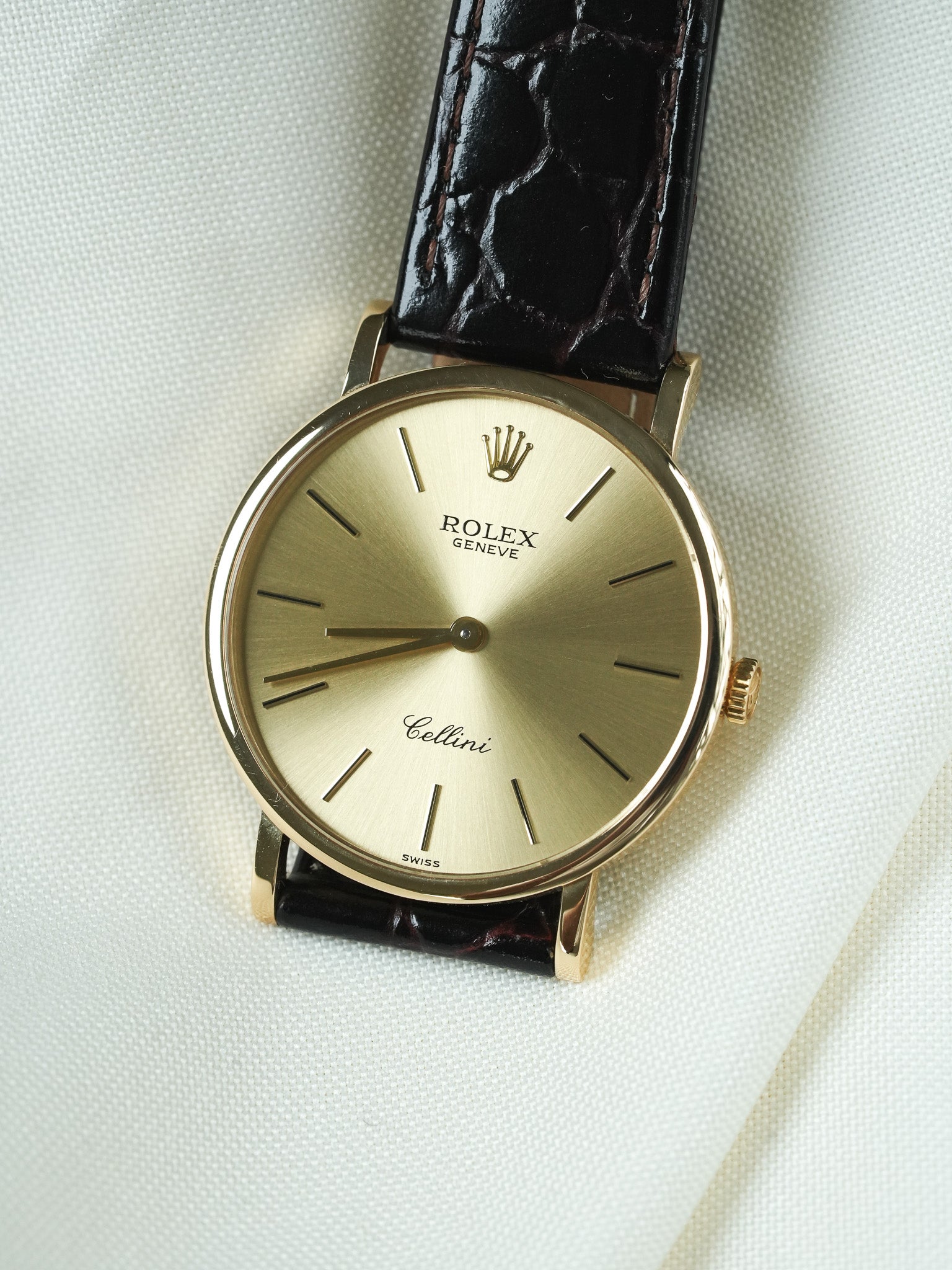 Montre Rolex Cellini 5112 Vintage - Or Jaune 18k (1996) - Atelier Victor