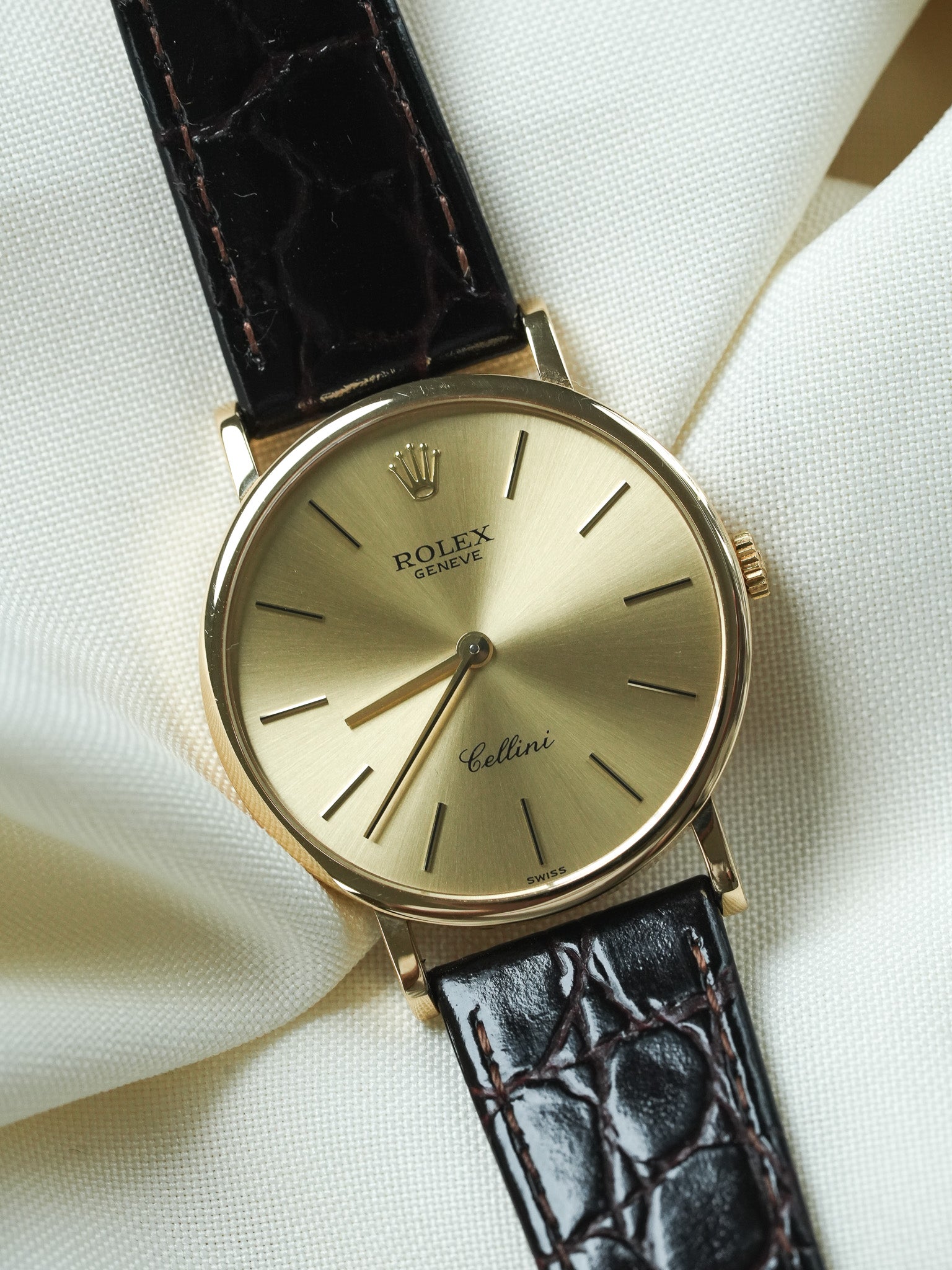 Montre Rolex Cellini 5112 Vintage - Or Jaune 18k (1996) - Atelier Victor