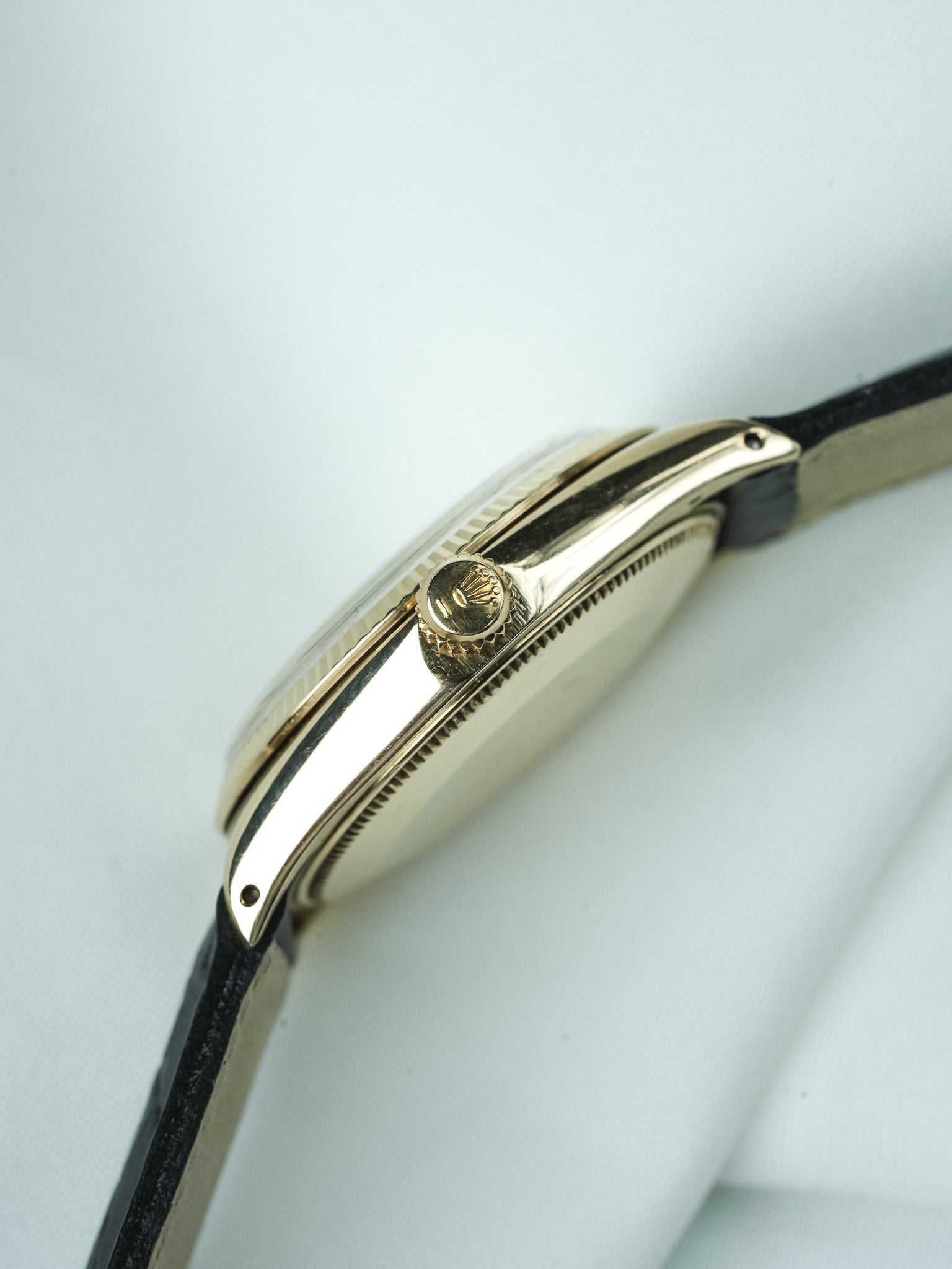 Montre Rolex Oyster 1005 Vintage - 34mm or jaune (1963) - Atelier Victor