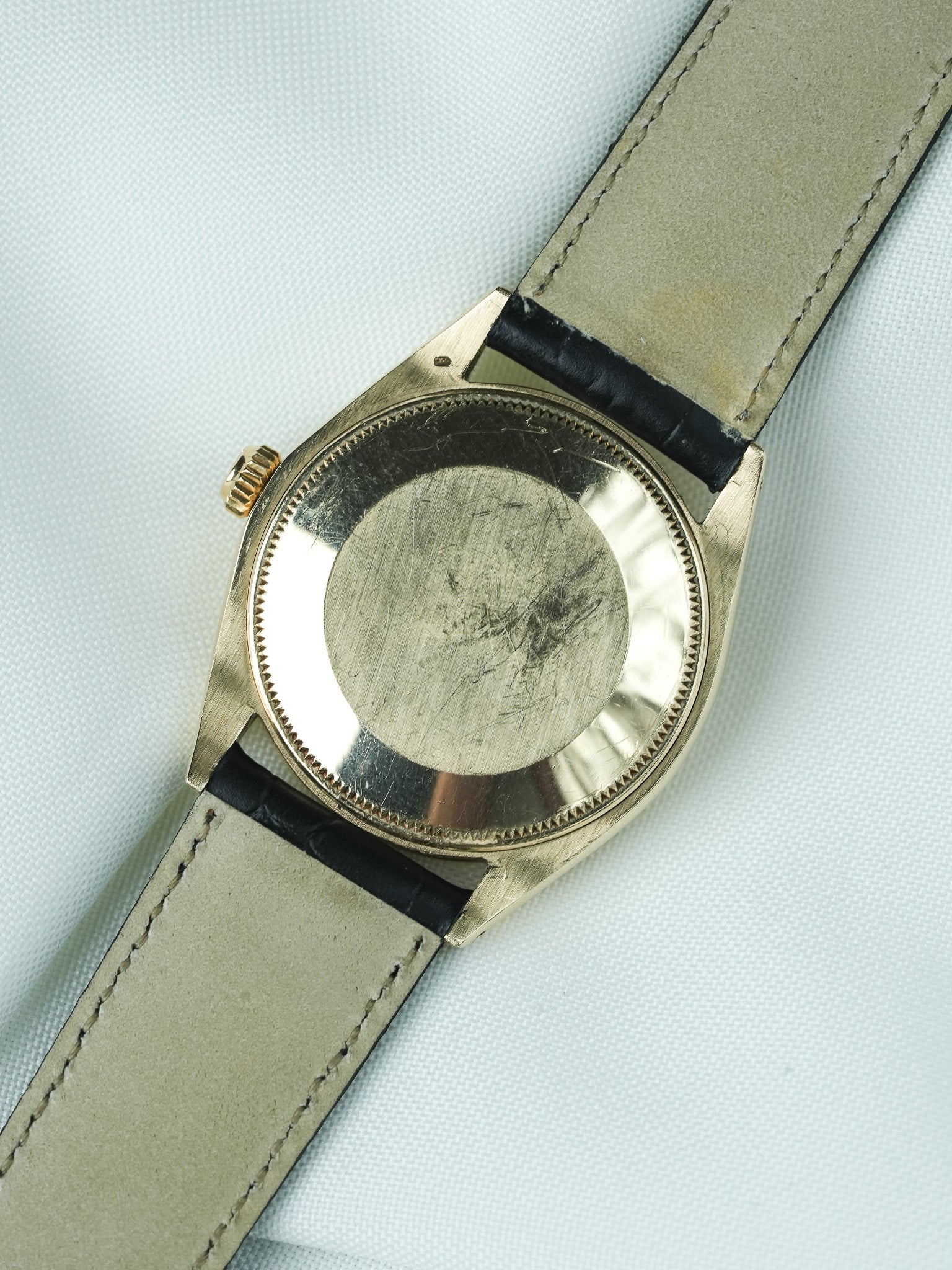 Montre Rolex Oyster 1005 Vintage - 34mm or jaune (1963) - Atelier Victor