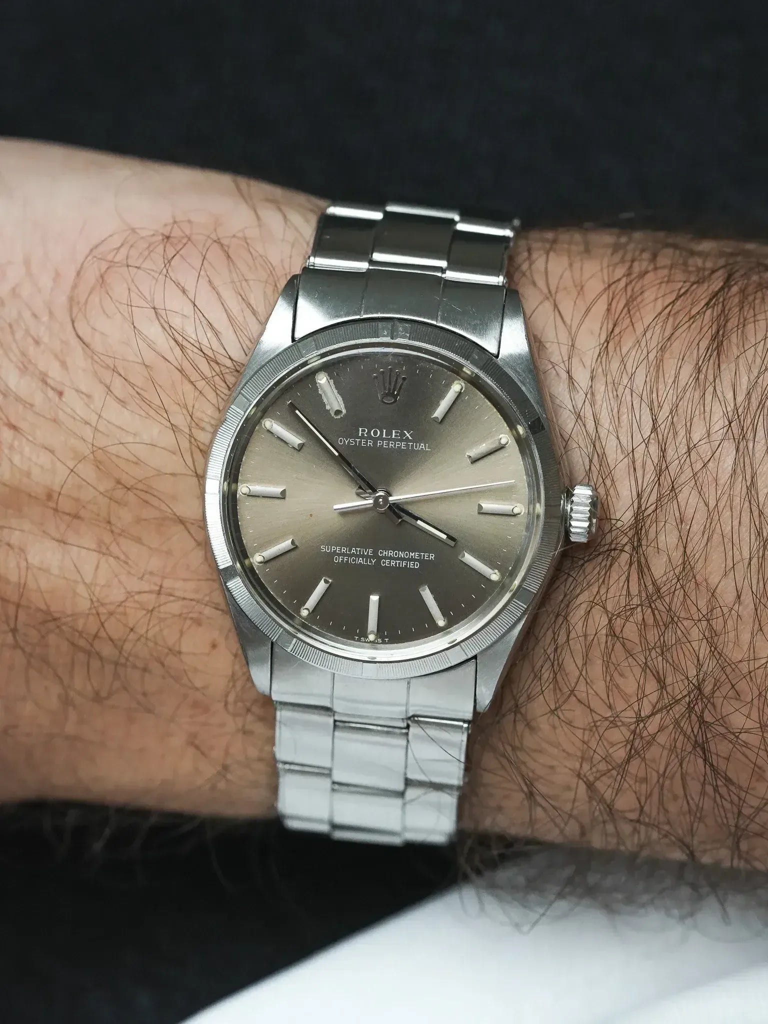 1966 vintage Rolex oyster perpetual This 1966 Rolex Oyster-Perpetual ref. 1007 features a  main image 2
