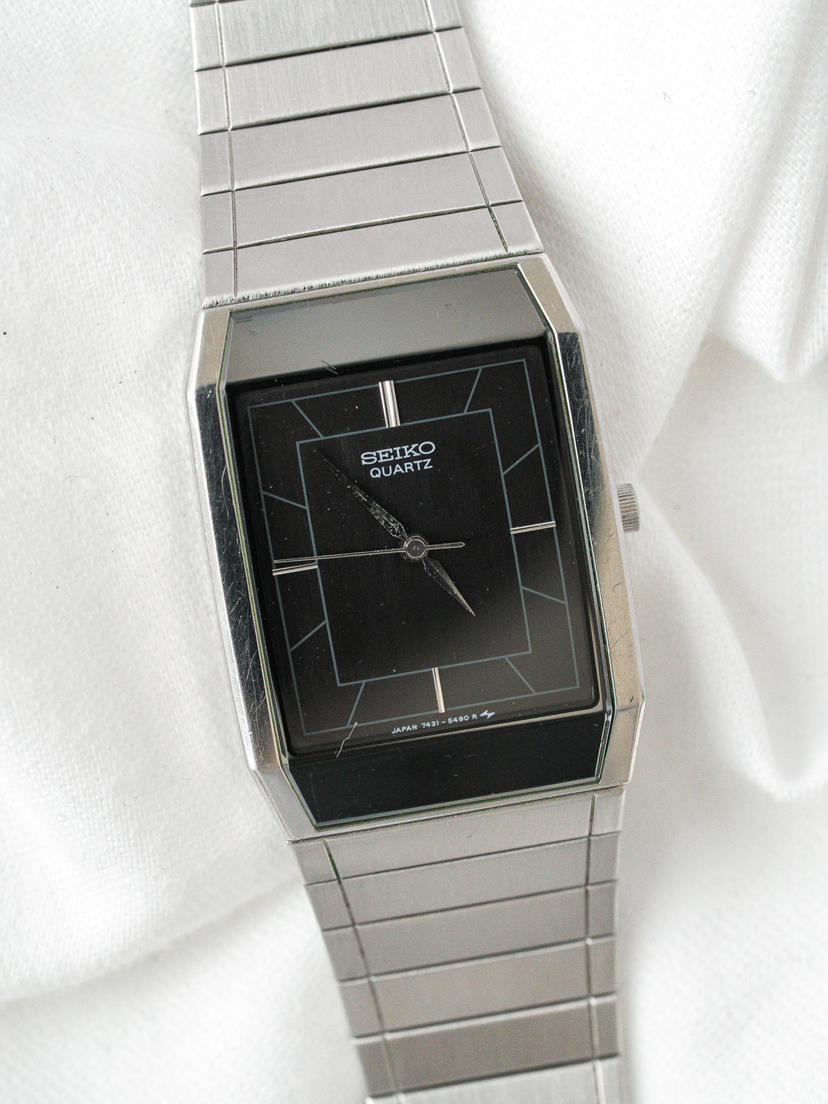 Profilo della cassa di 6,35 mm di spessore - Seiko 7431-5360 Watch Vintage - Atelier Victor