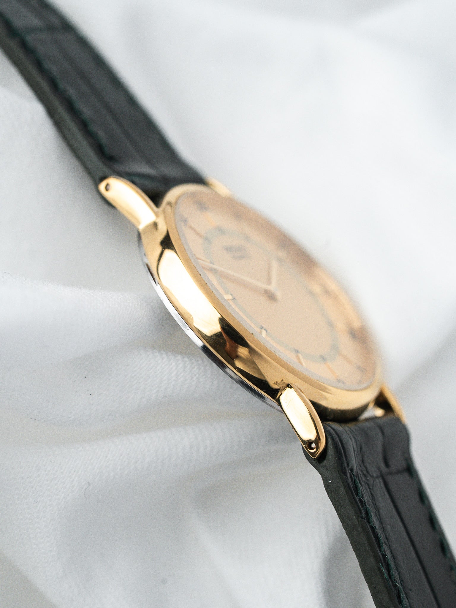Seiko Watch 7N00-7A40 vergoldet — römische Ziffern 24-Stunden-Skala (2001) 