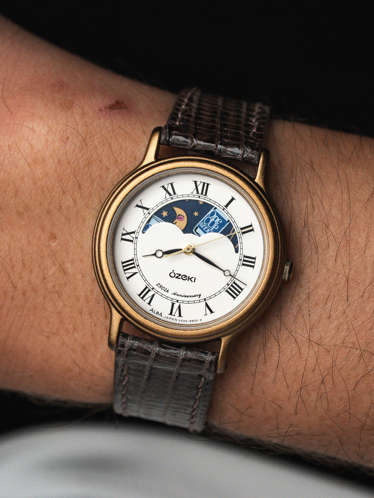 Reloj llevado en la muñeca - Reloj Seiko Alba Ozeki 280e Vintage - Atelier Victor