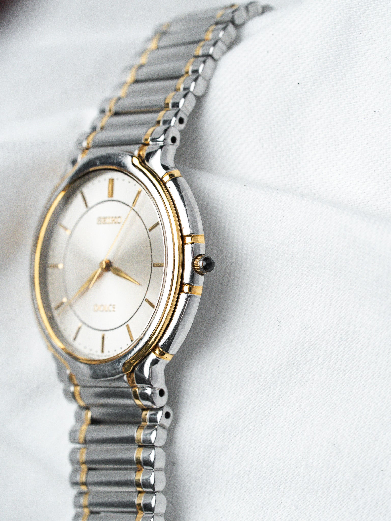 Montre Seiko Dolce 5E31-6C70 Bicolore — Cadran Deux Tons (1992)