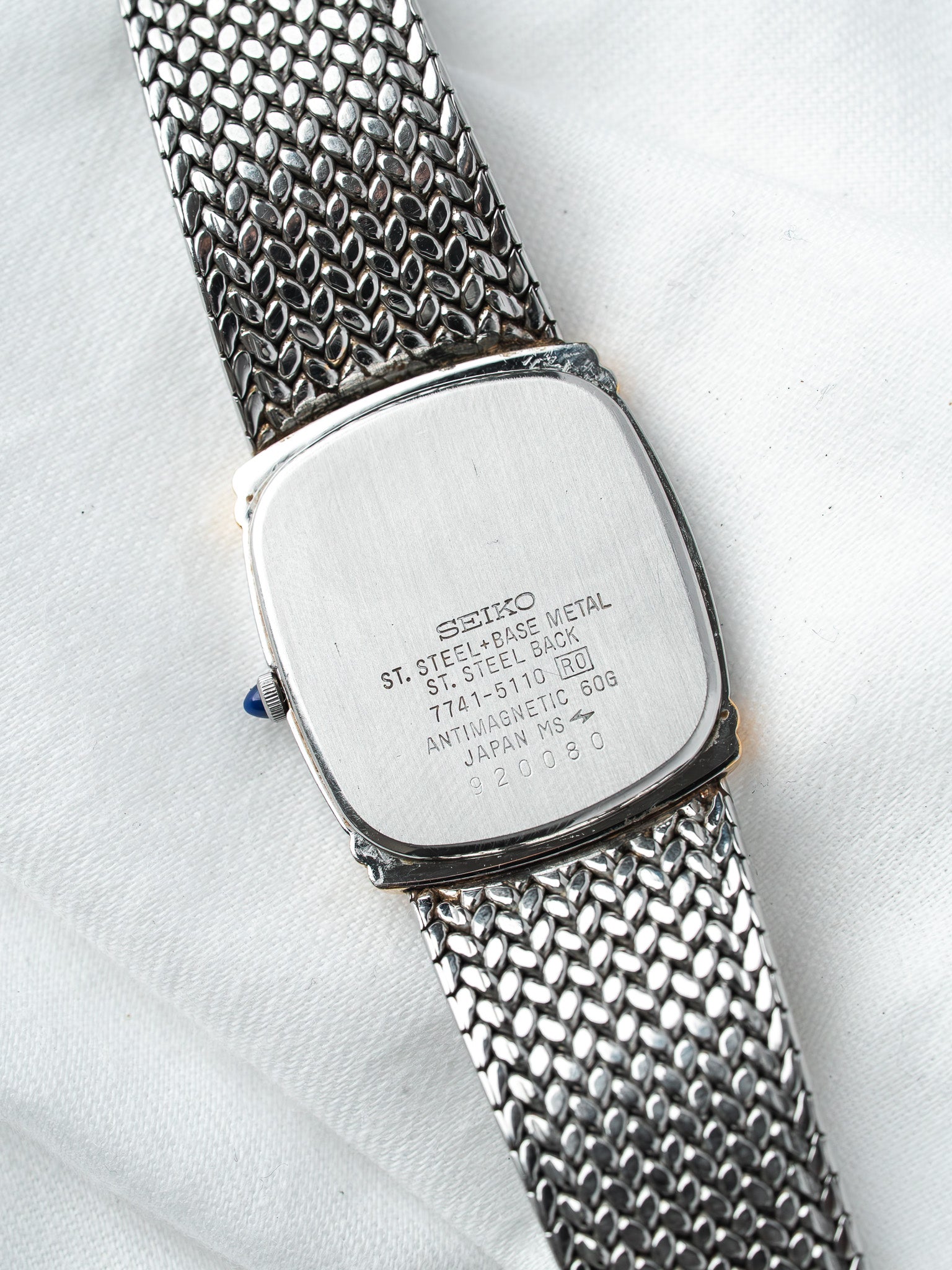 Seiko Dolce 7741-5110 Two-Tone Mesh | Atelier Victor