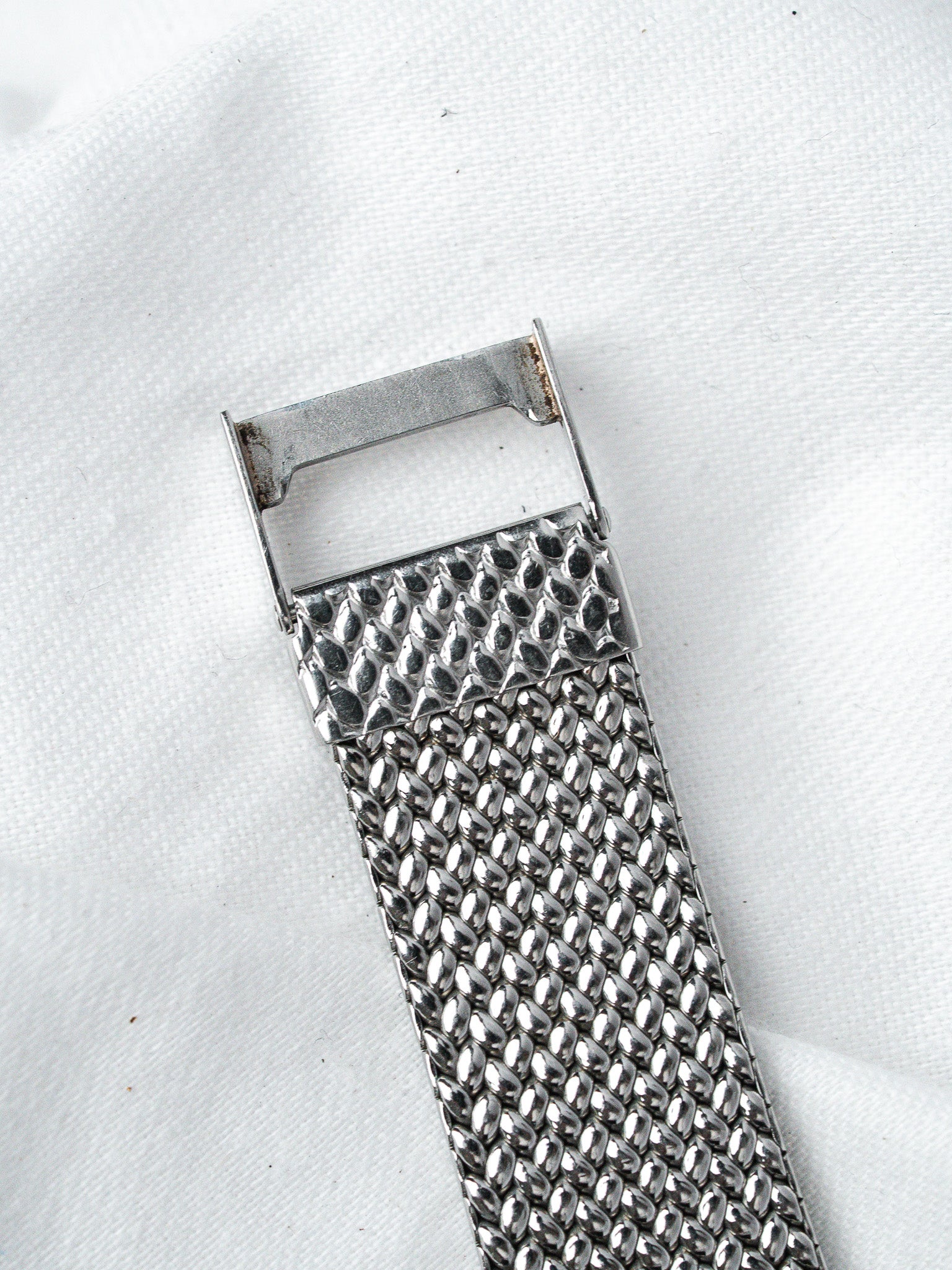 Montre Seiko Dolce 7741-5110 Bicolore — Coussin Maille Milanaise (1989)