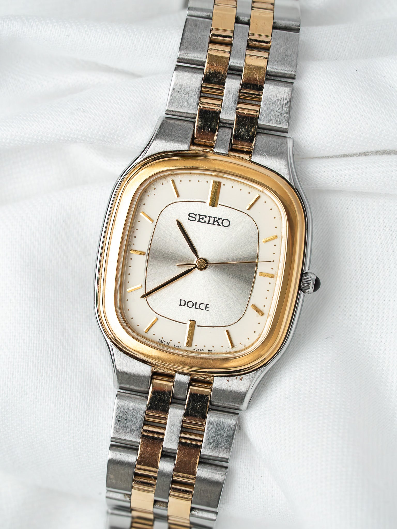 Montre Seiko Dolce 8J41-0AA0 Bicolore — Cadran Deux Tons (1997)