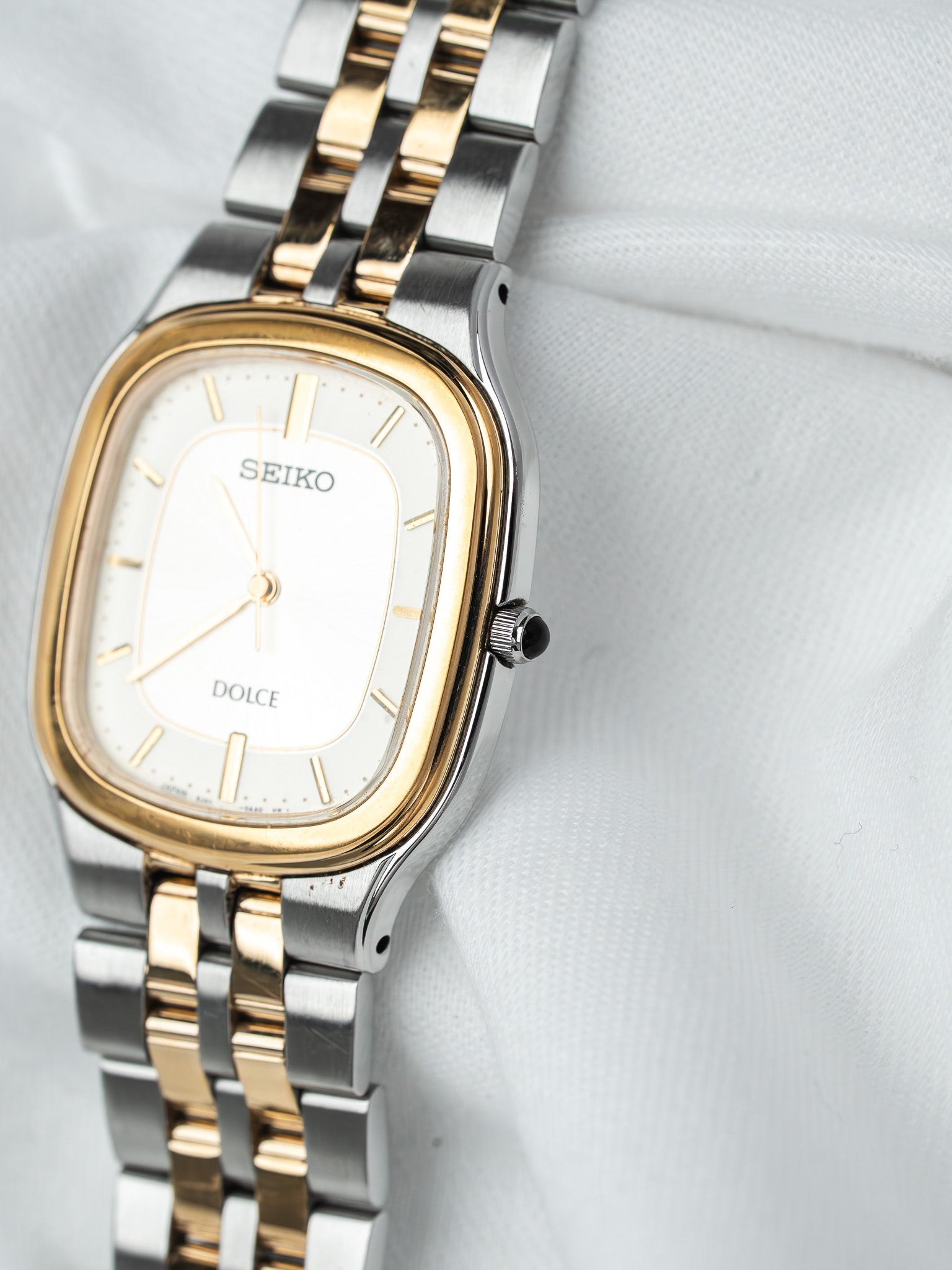 Montre Seiko Dolce 8J41-0AA0 Bicolore — Cadran Deux Tons (1997)