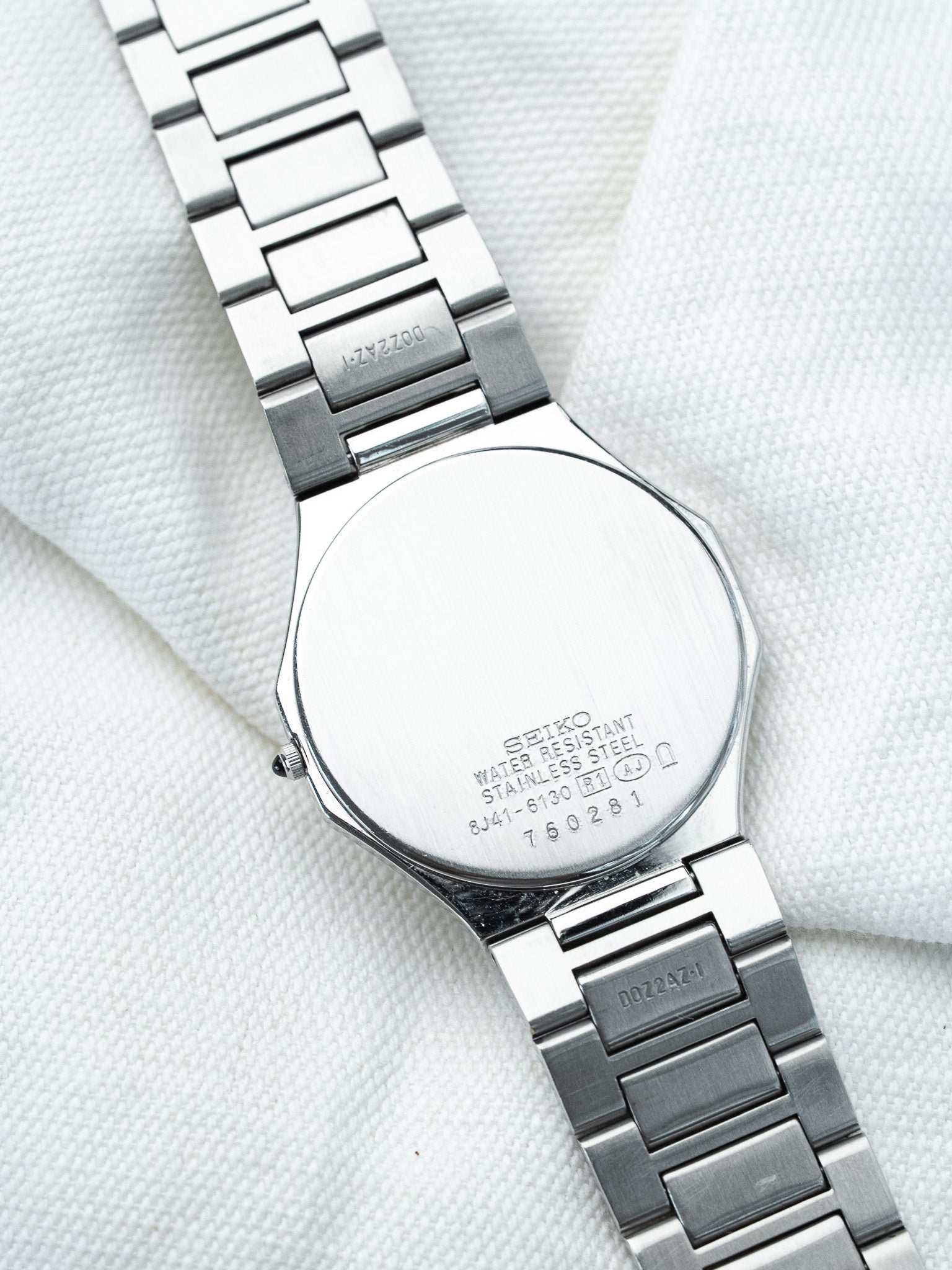 Montre Seiko Dolce Vintage - Bleu Ciel Clous de Paris (1997) - Atelier Victor