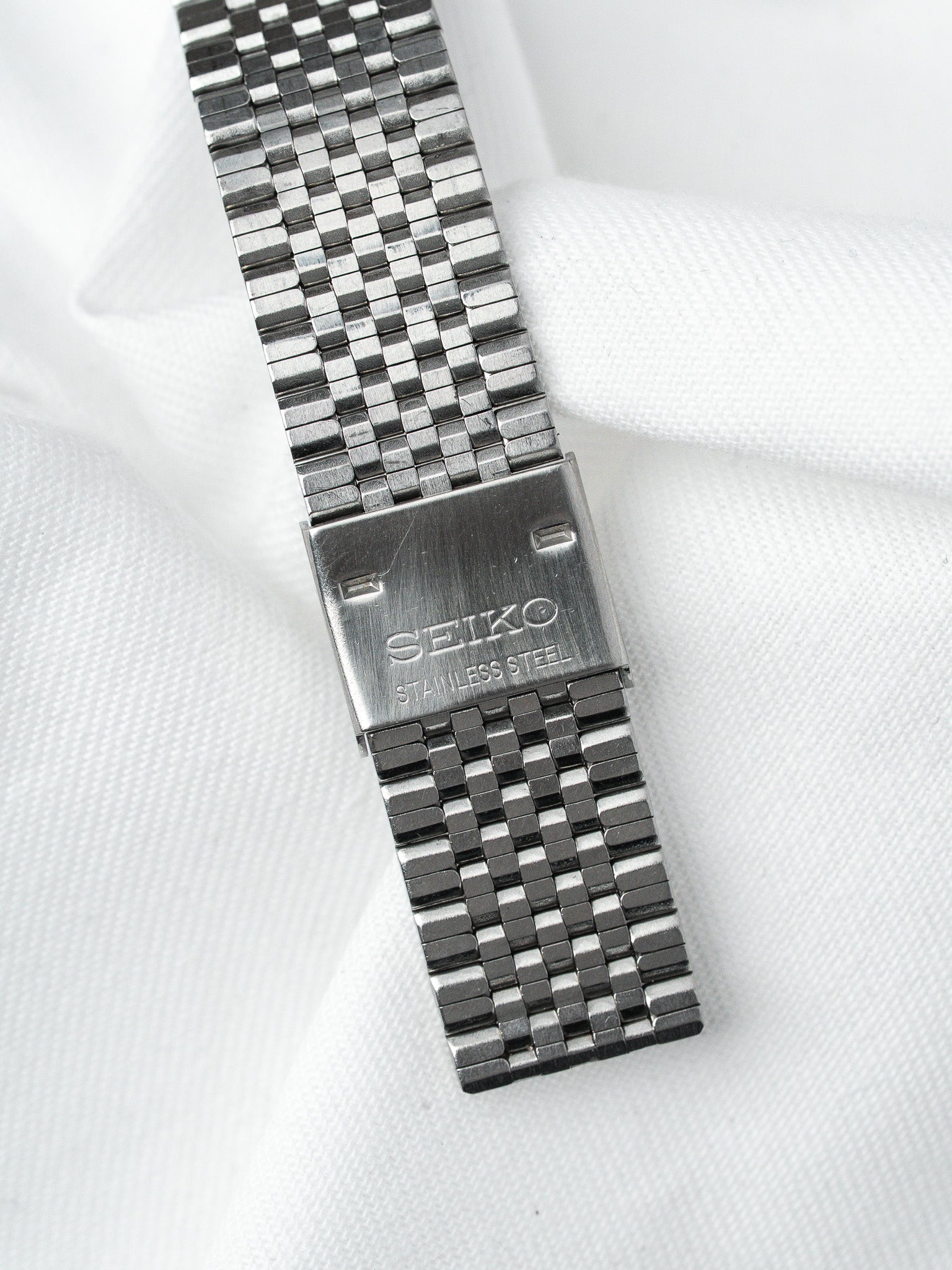 70s Vintage Seiko Emblem ブルーサンレイ文字盤 タンク