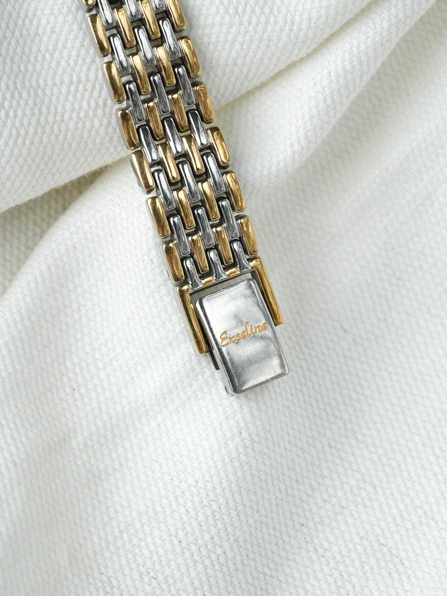 Montre Seiko Exceline Vintage - Maille Acier Or (1988) - Atelier Victor