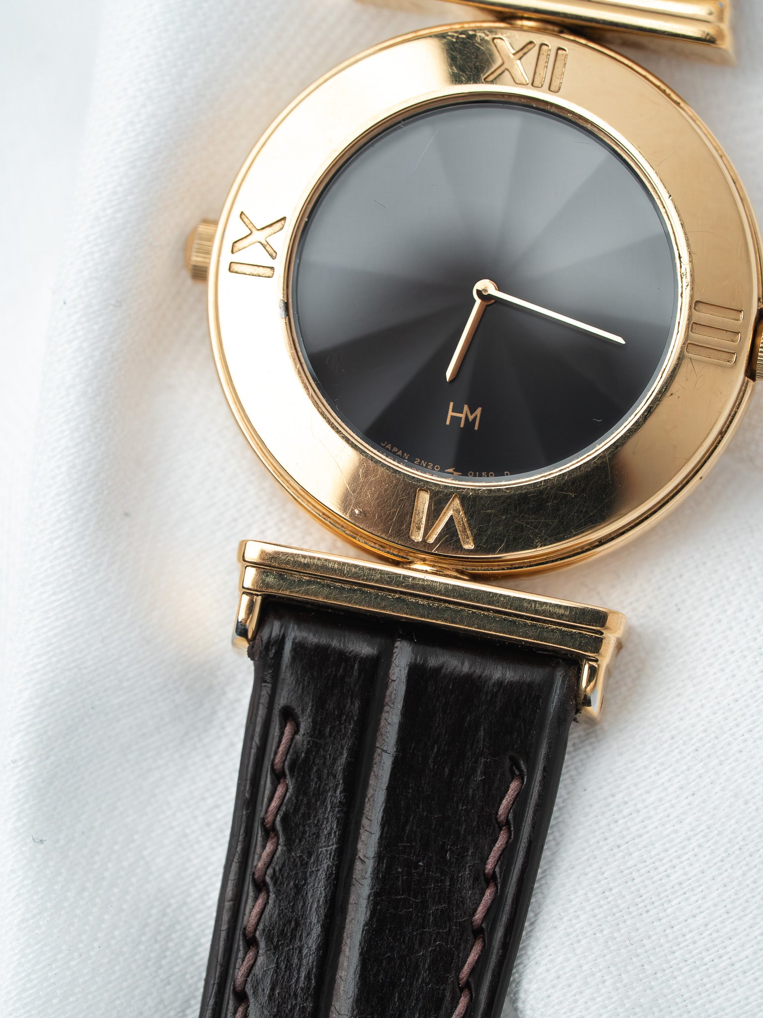 Vintage Seiko Hanae Mori Reversible 2N20 Gold-Plated | Atelier Victor